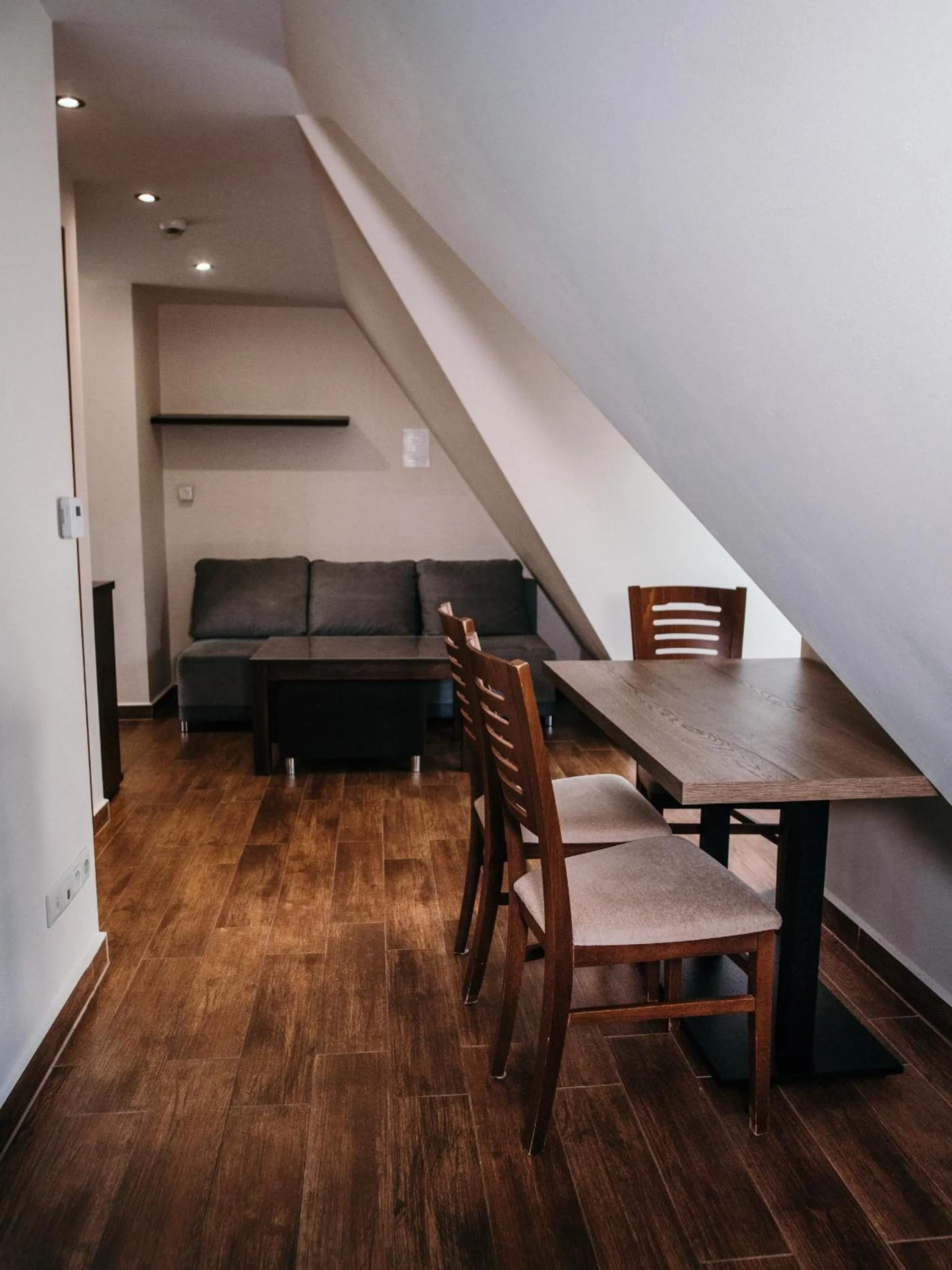 Seating area in Willa Pachówka - tam, gdzie natura spotyka się z nowoczesnością