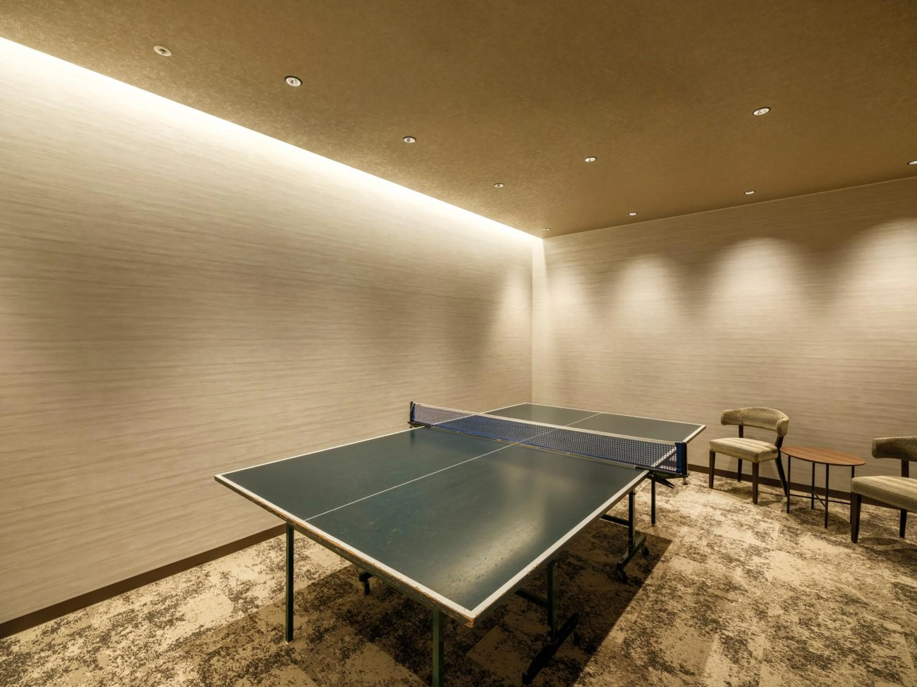Table tennis in KAMENOI HOTEL Oarai