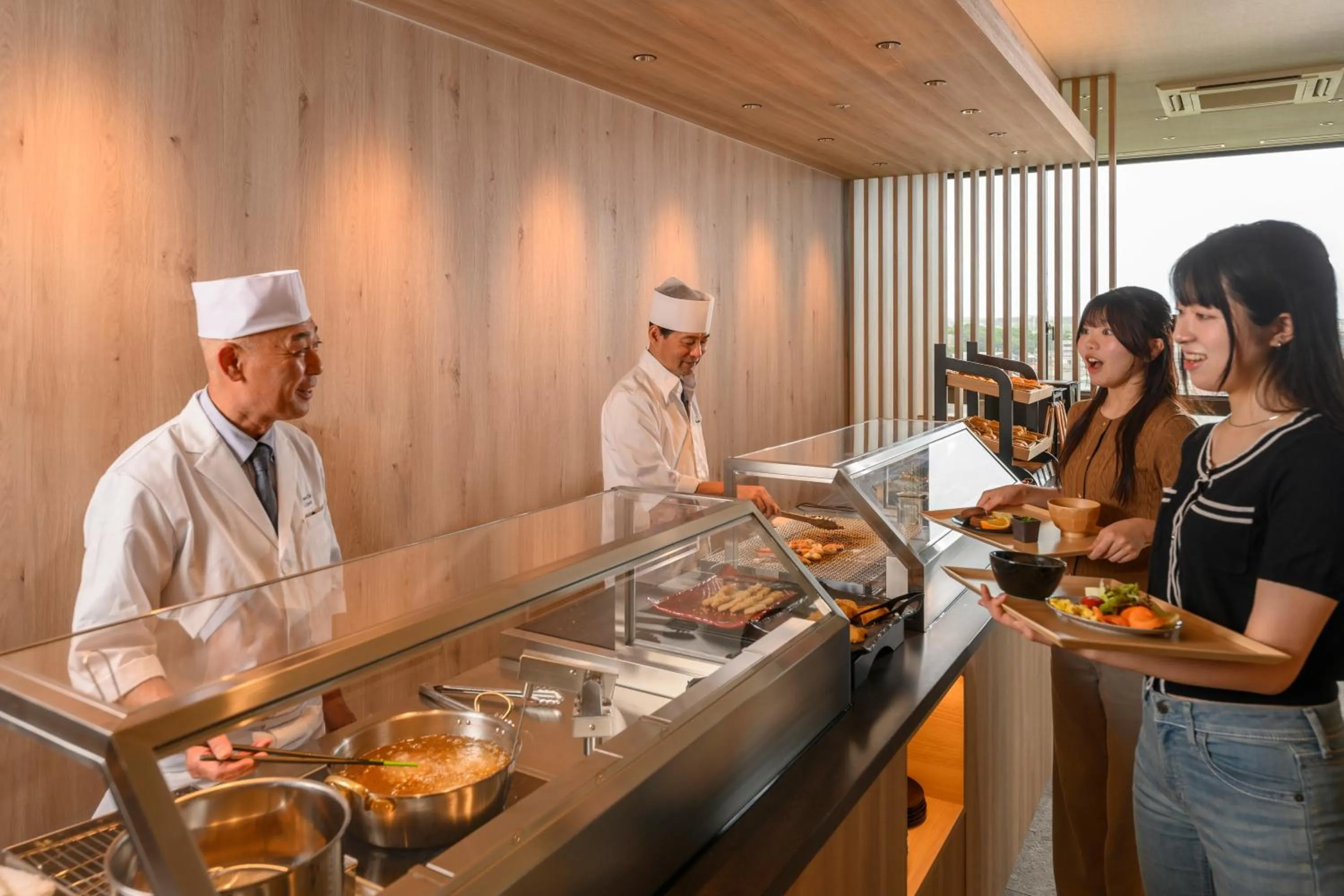 Breakfast in KAMENOI HOTEL Oarai