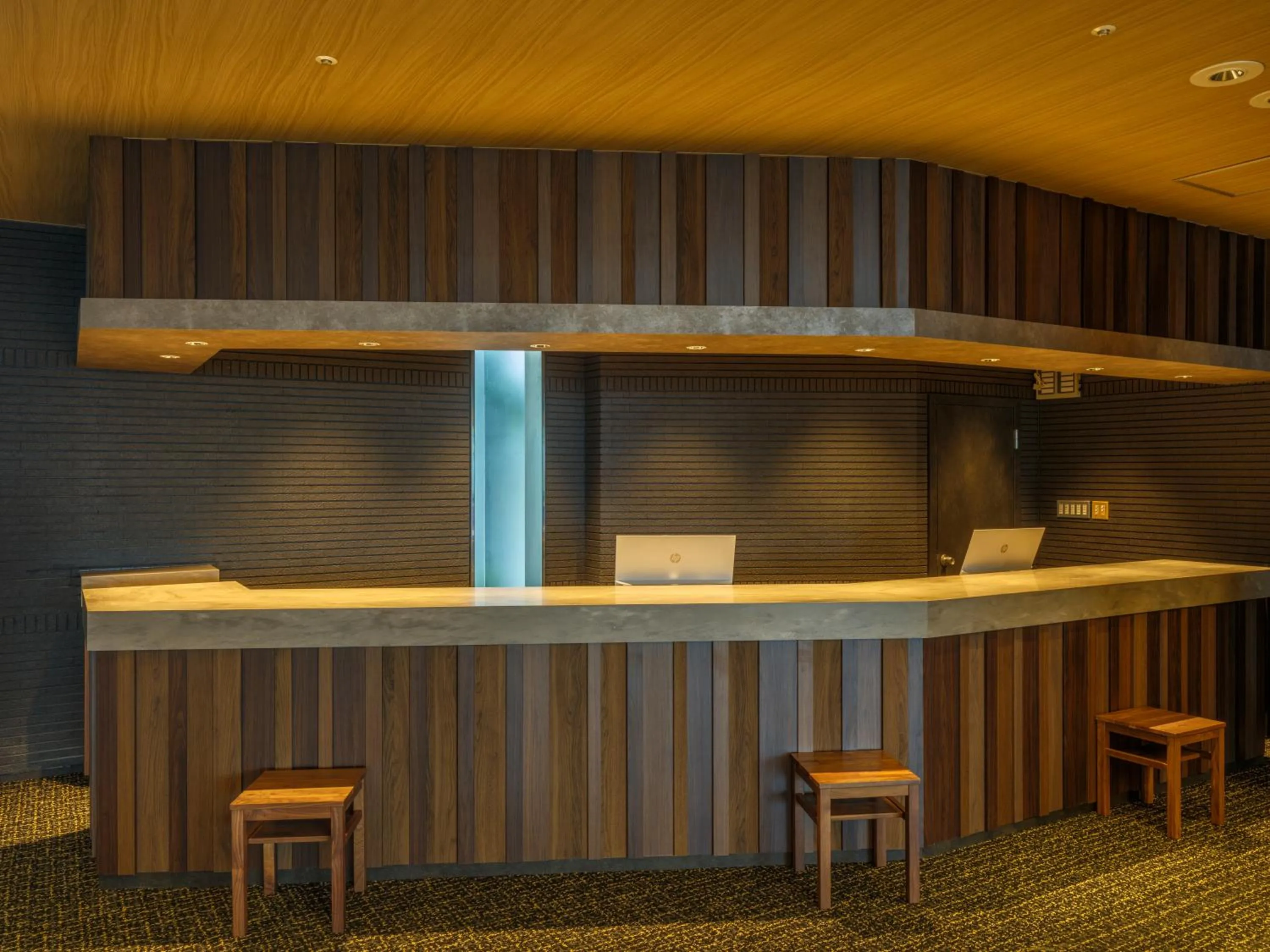 Lobby or reception in KAMENOI HOTEL Oarai