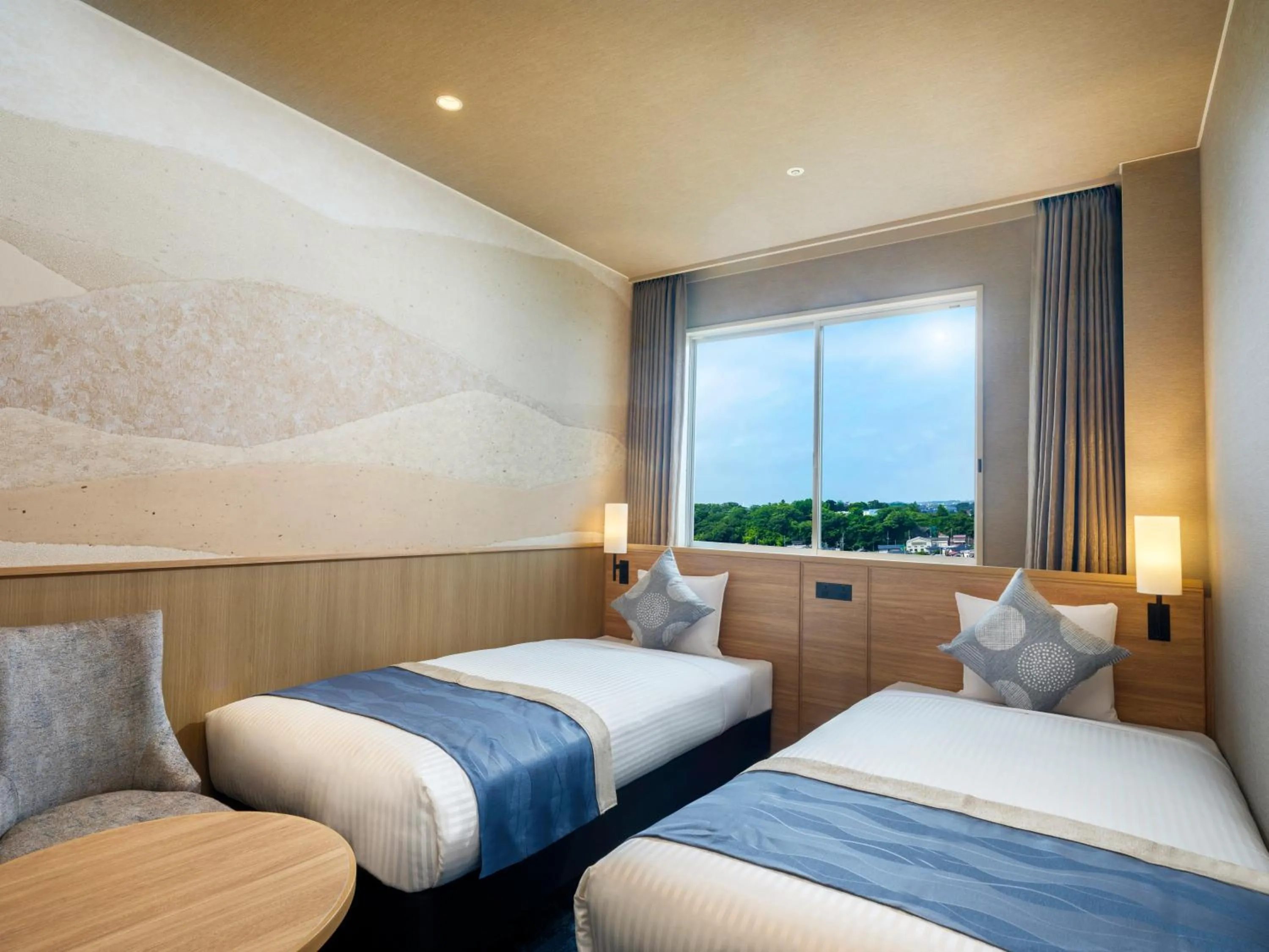 Photo of the whole room, Bed in KAMENOI HOTEL Oarai