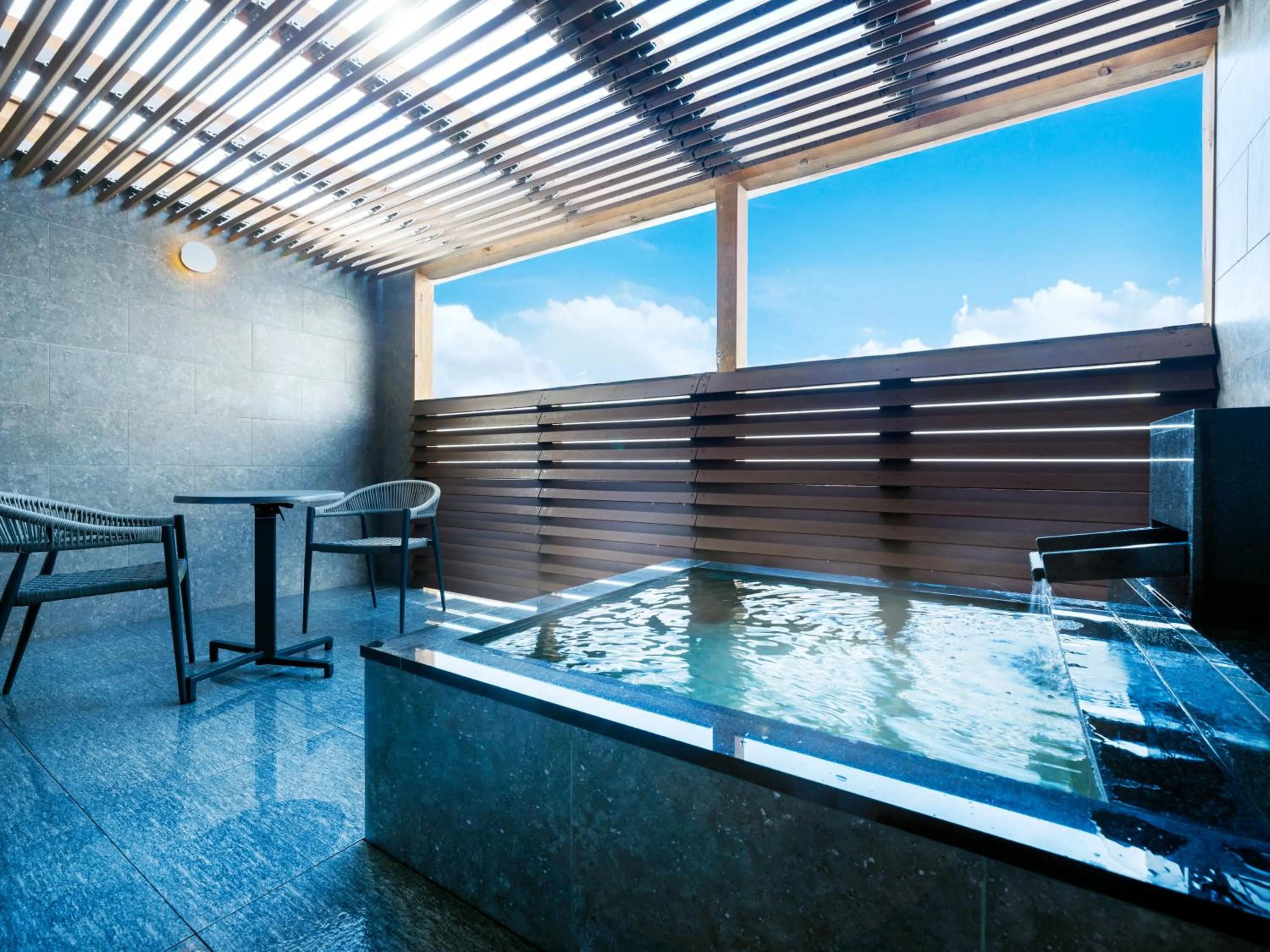 Hot Spring Bath in KAMENOI HOTEL Oarai