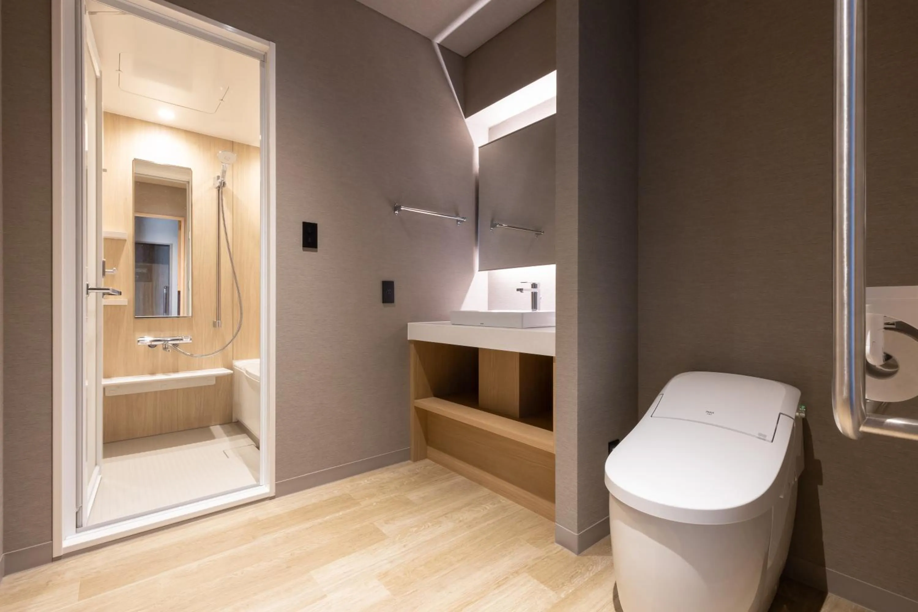 Toilet in KAMENOI HOTEL Oarai