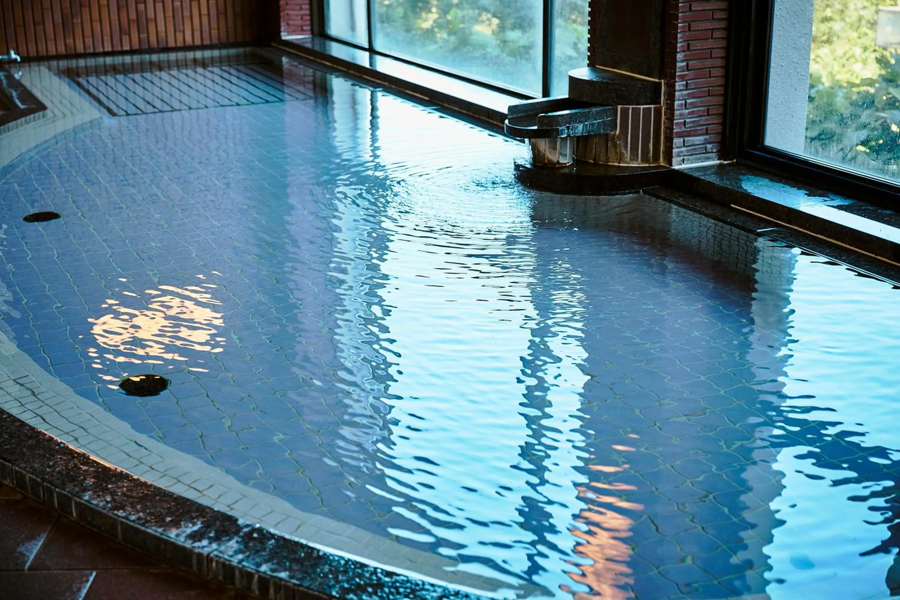 Hot Spring Bath in KAMENOI HOTEL Oarai