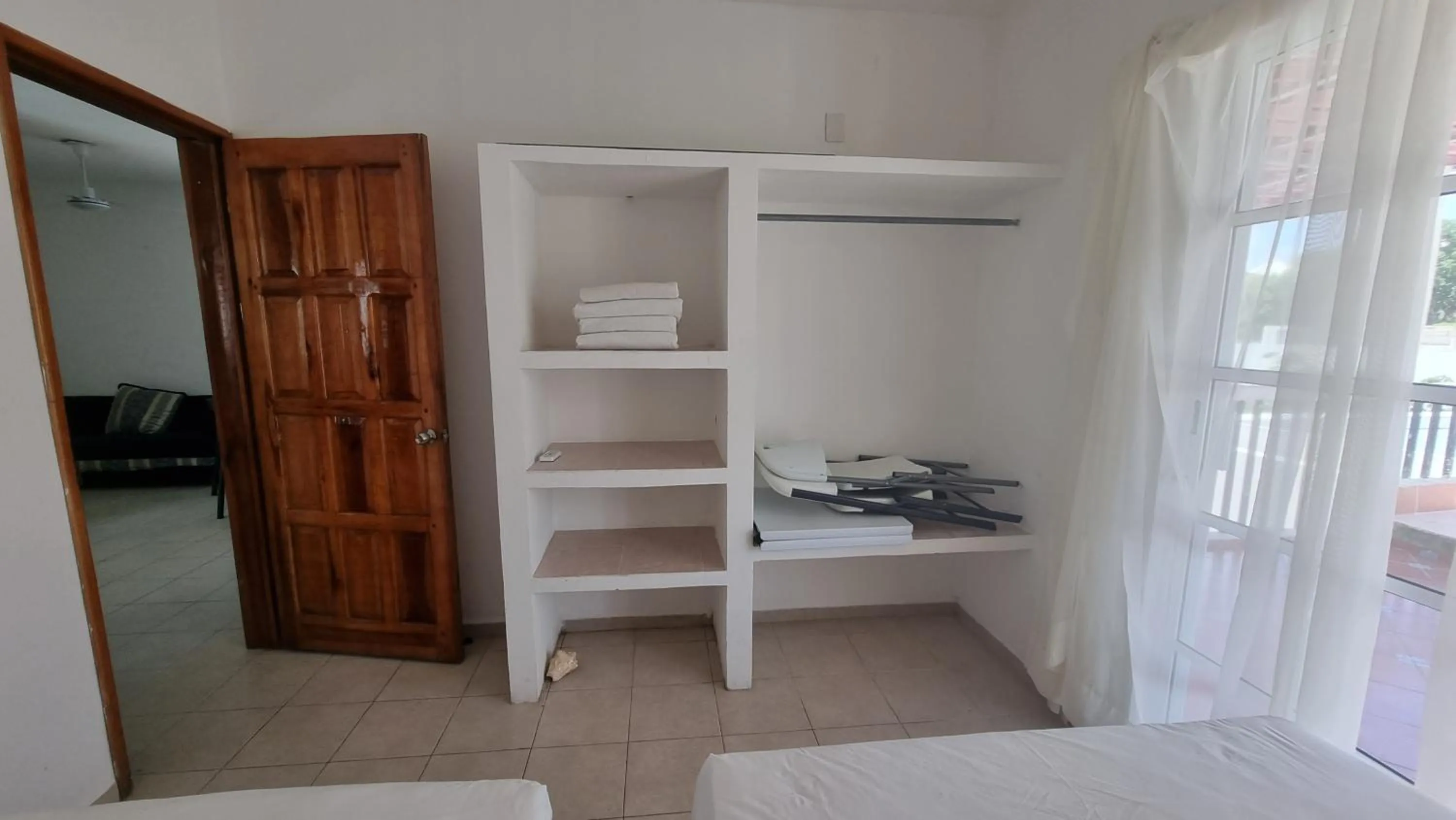 Communal lounge/ TV room, Bed in A una calle del ado 5ta avenida