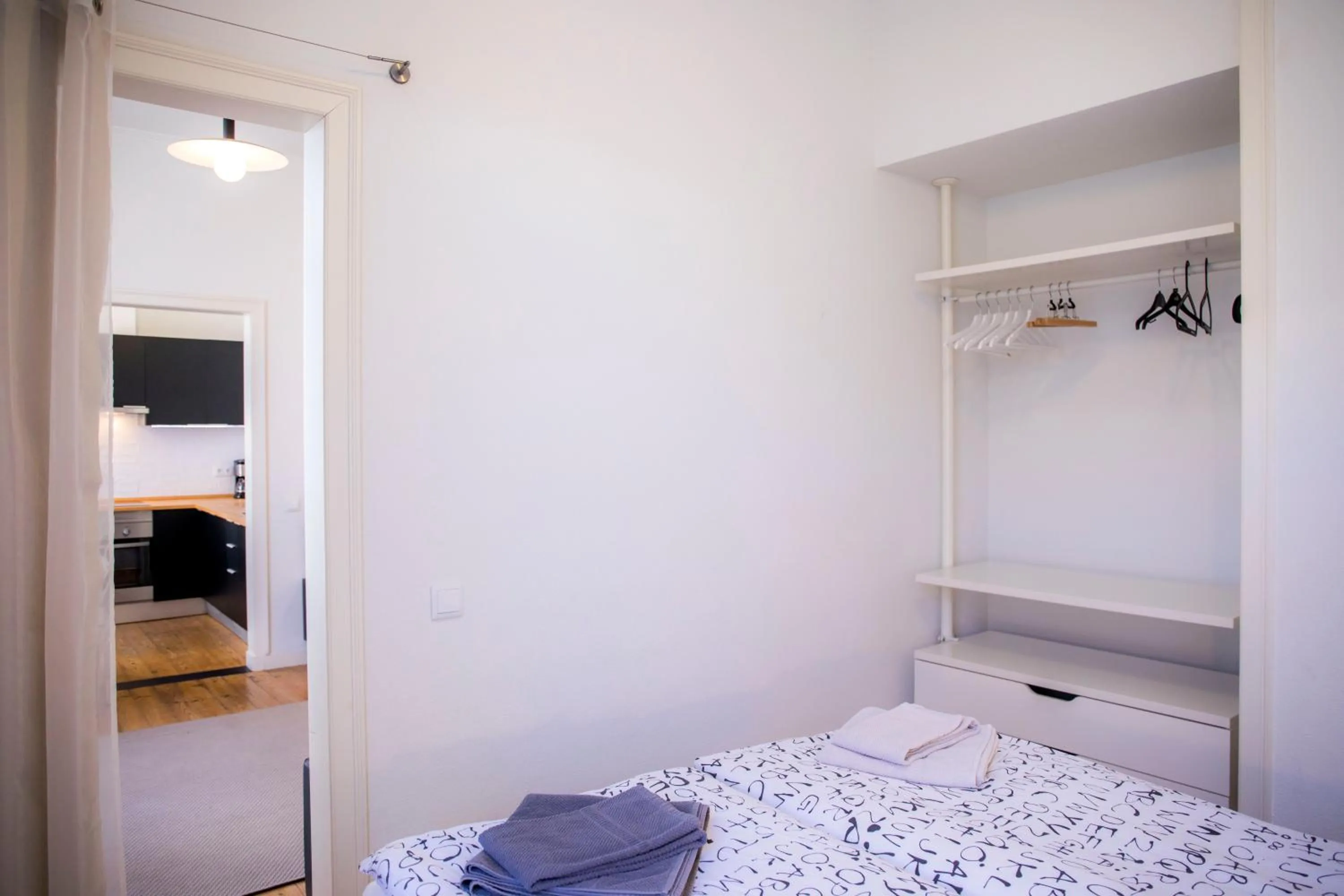 Bed in Apartamento Joaquim Tello