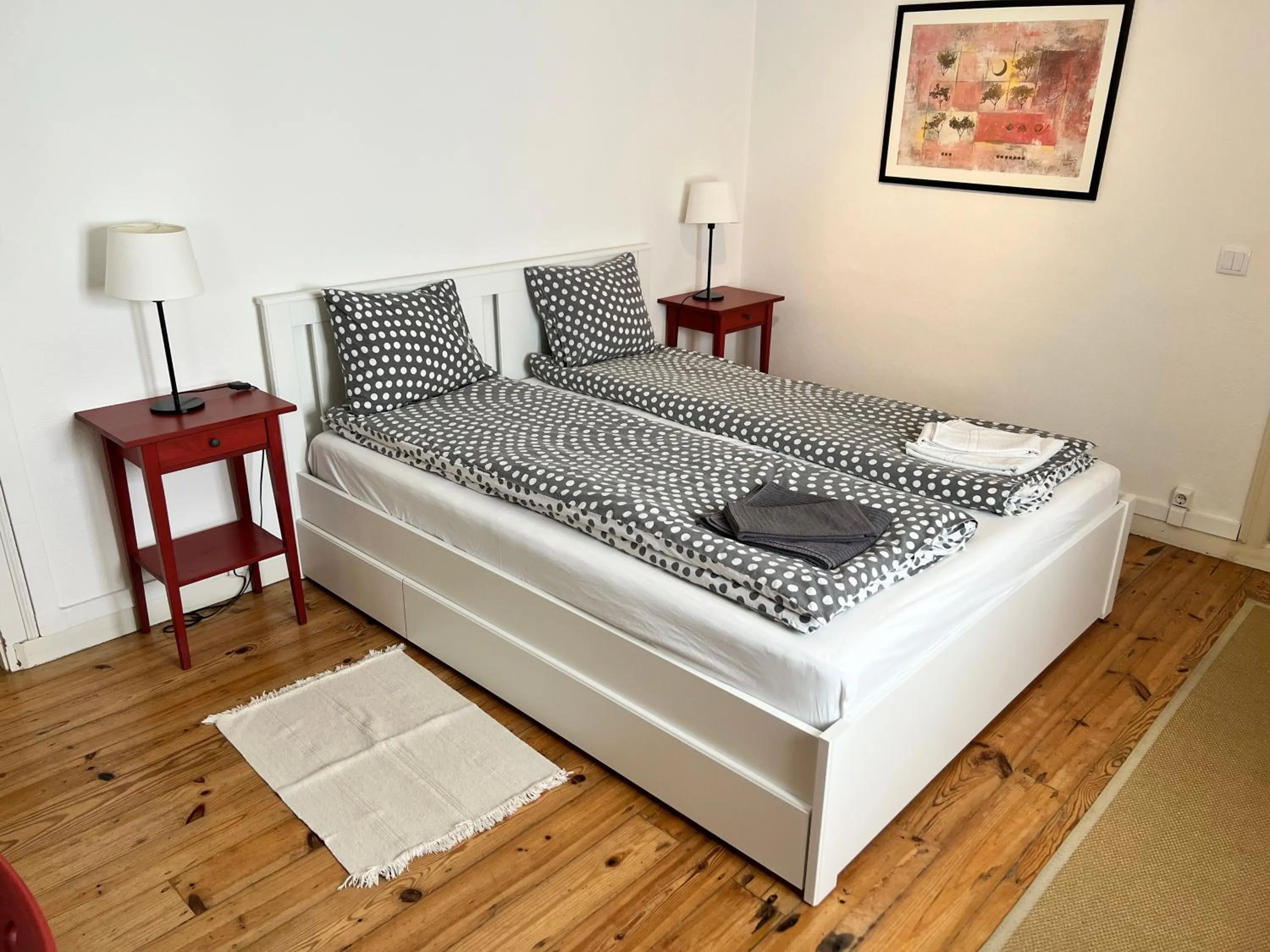 Bed in Apartamento Joaquim Tello