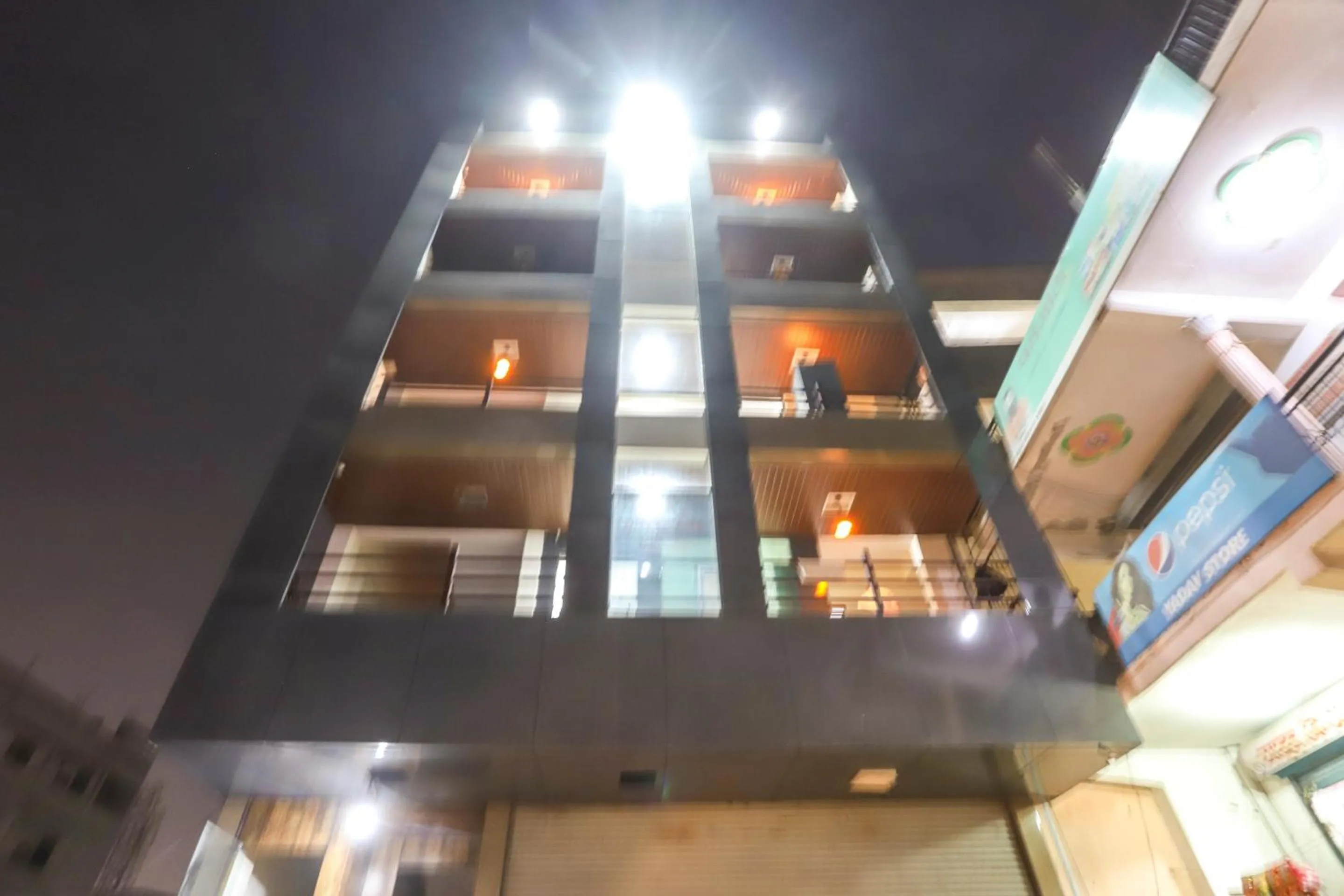 Facade/entrance in Hotel O Royal Residency