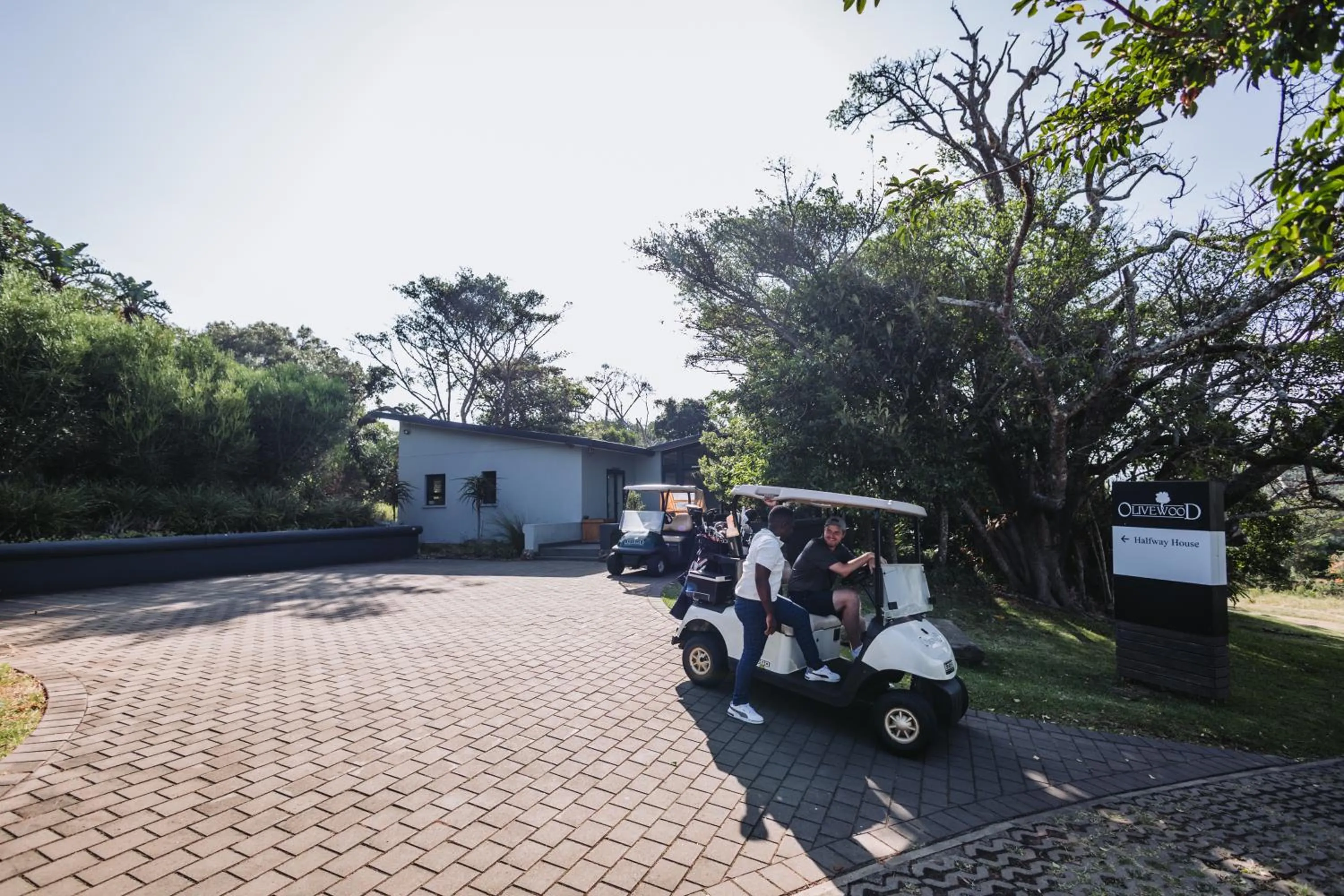 Golfcourse in Hotel Olivewood