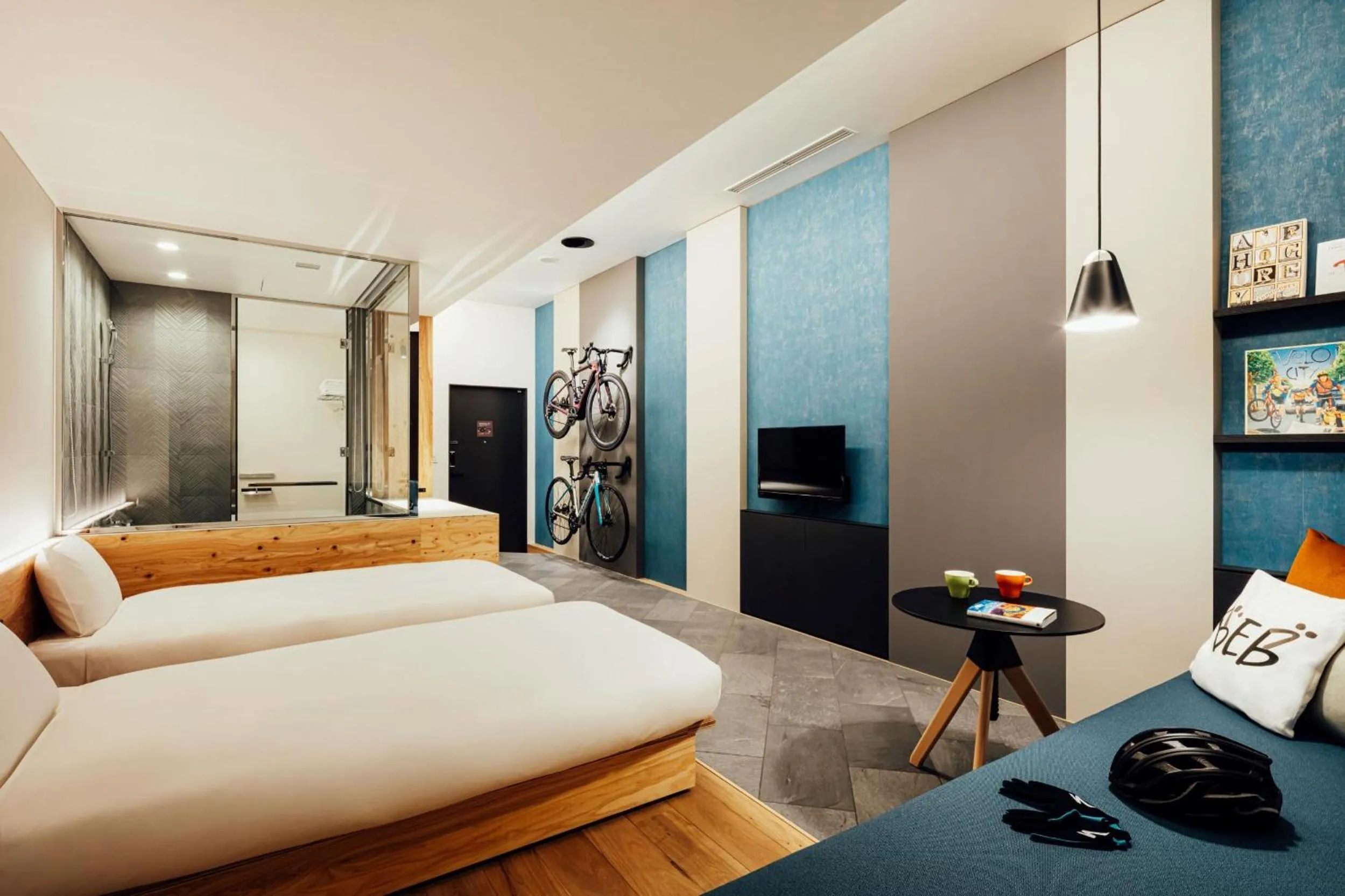 Photo of the whole room, Bed in BEB5 Tsuchiura by Hoshino Resorts