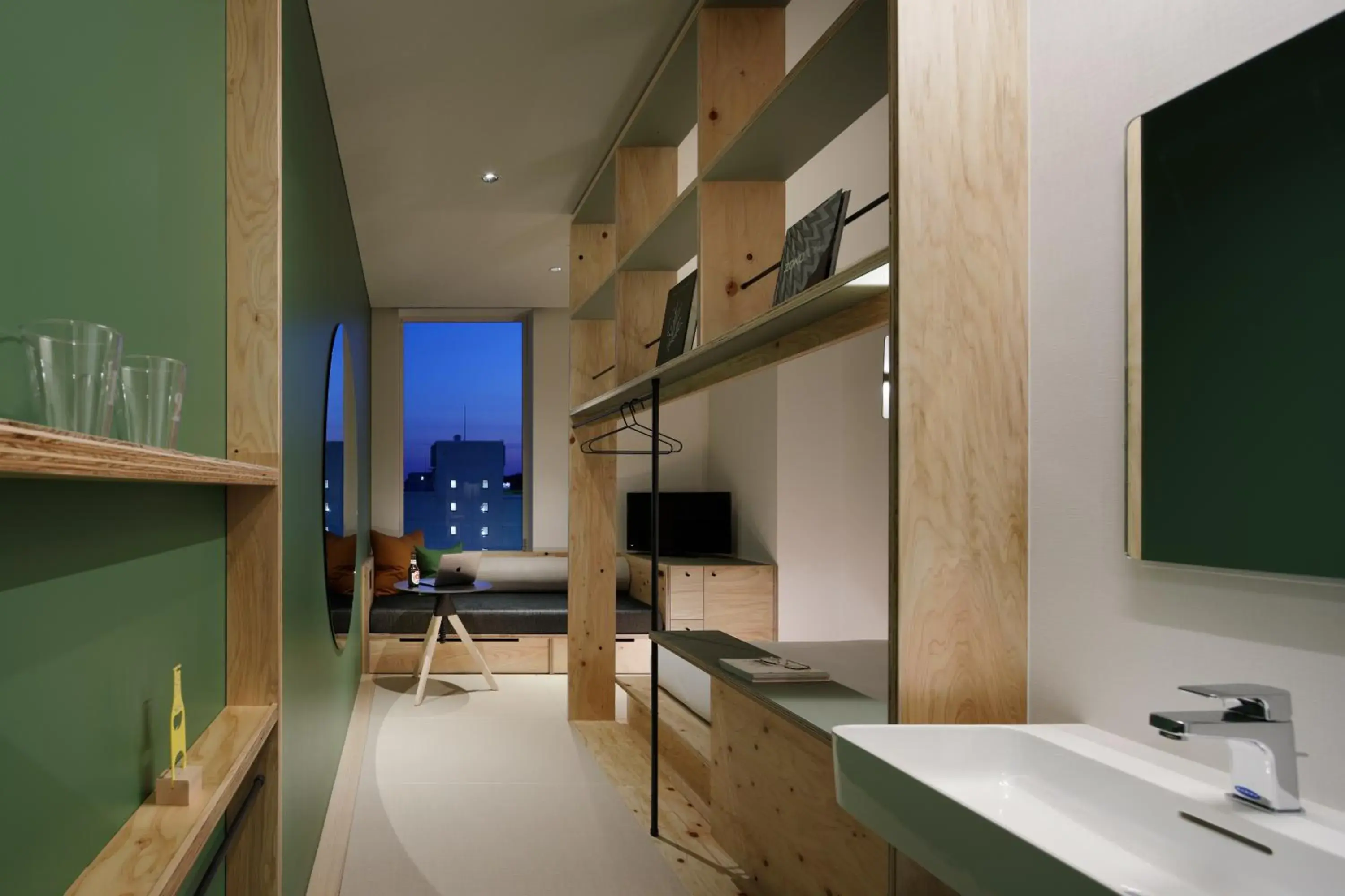 Photo of the whole room in BEB5 Tsuchiura by Hoshino Resorts Photo of the whole room in BEB5 Tsuchiura by Hoshino Resorts