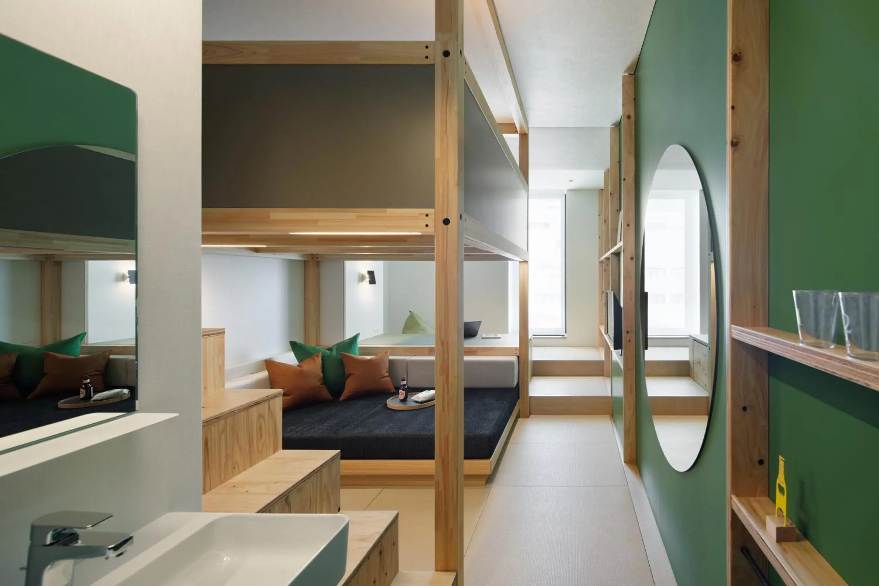 Photo of the whole room, Bed in BEB5 Tsuchiura by Hoshino Resorts Photo of the whole room, Bed in BEB5 Tsuchiura by Hoshino Resorts