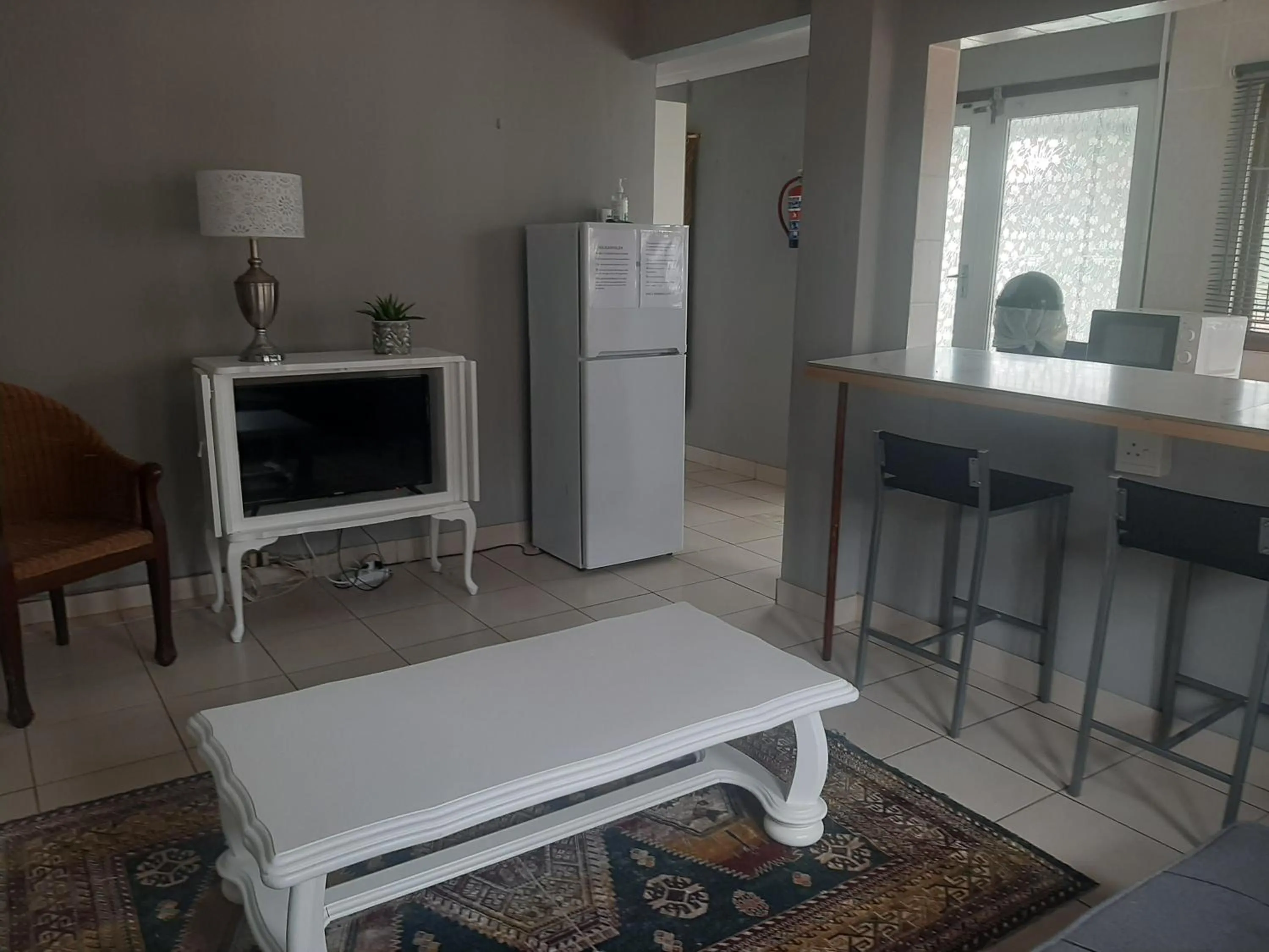 Seating area in Bougainvillea BNB