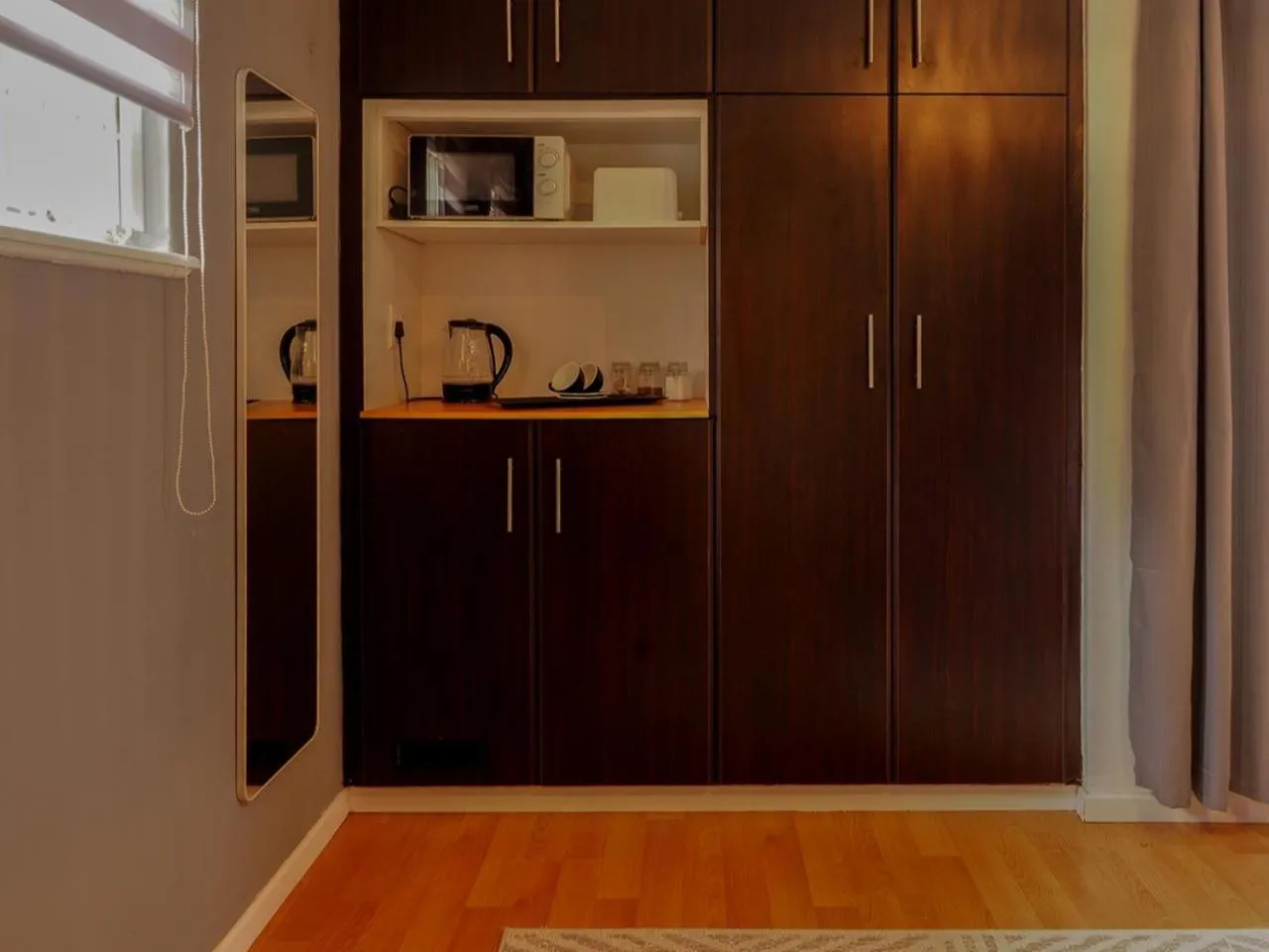 Kitchen or kitchenette in Bougainvillea BNB