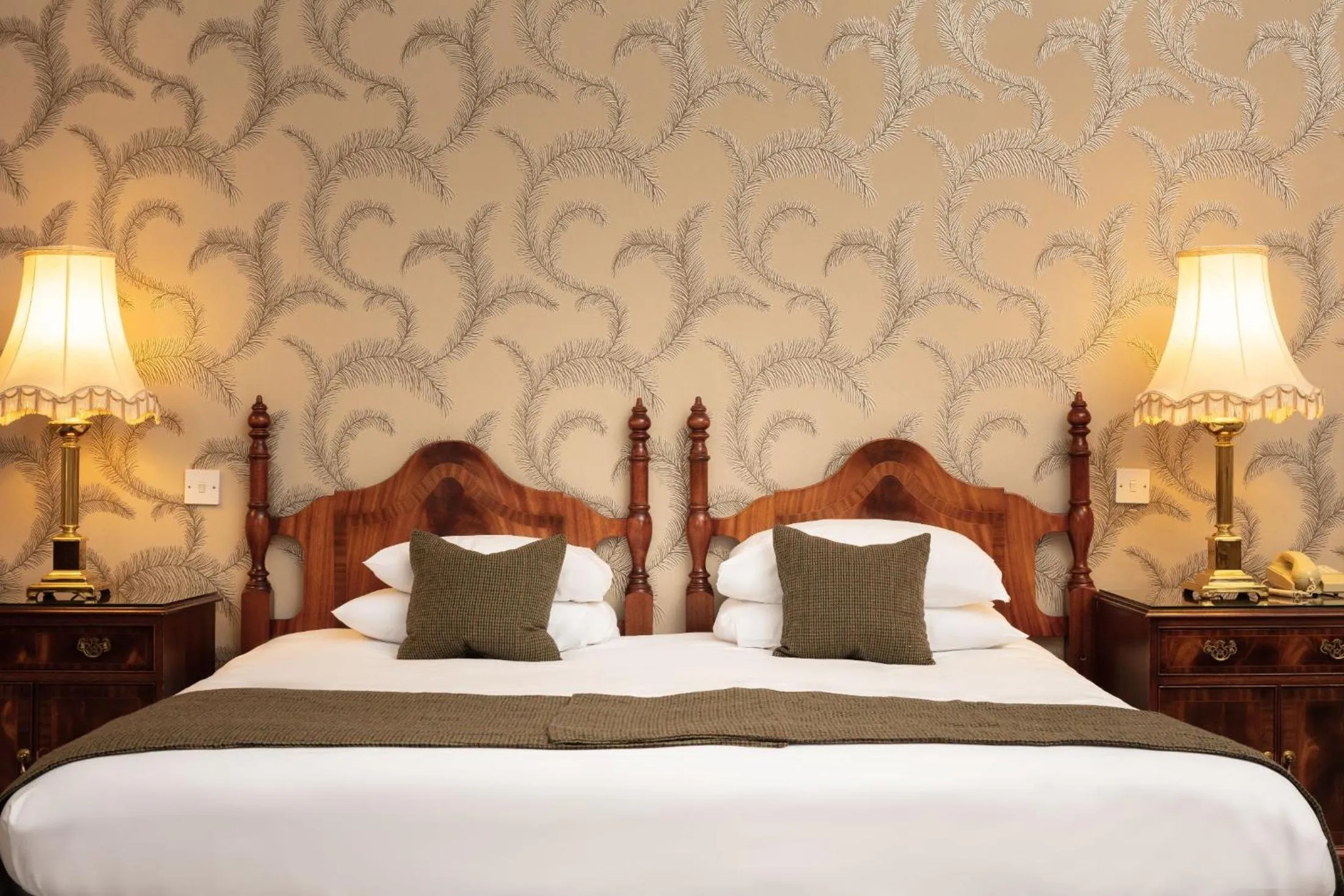 Bed in Cally Palace Hotel & Golf Course