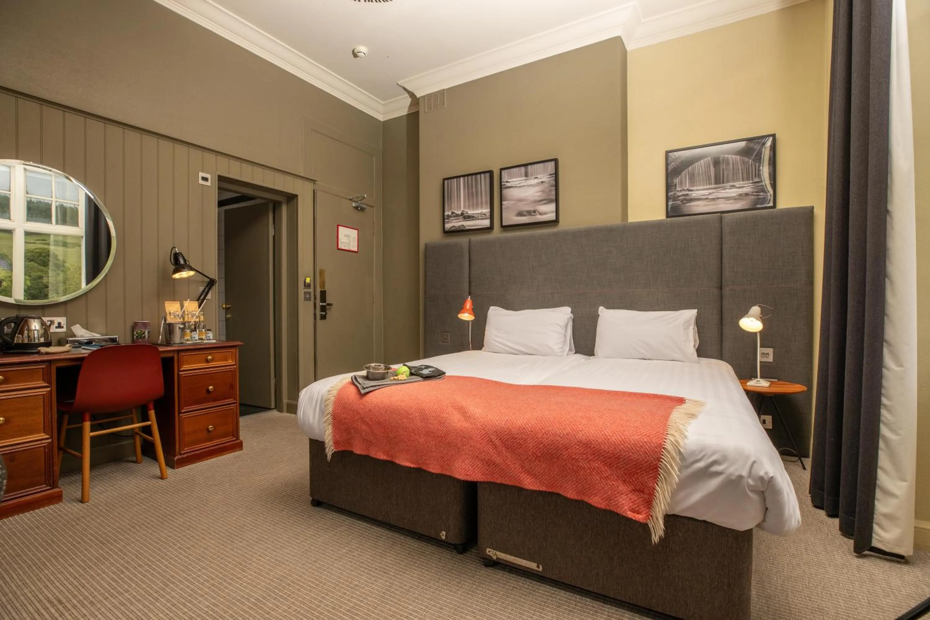 Bed in Peebles Hydro