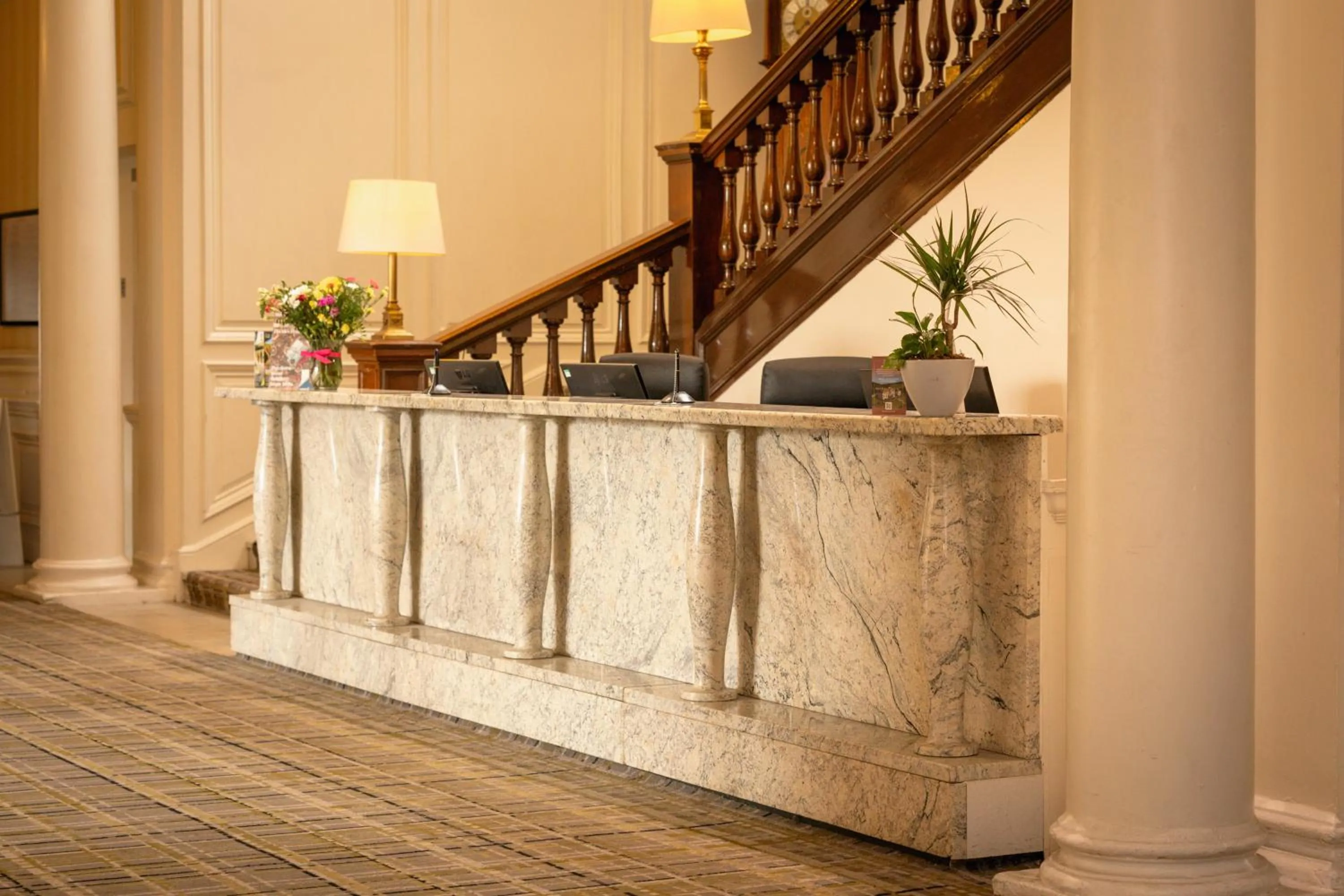 Property building in Peebles Hydro