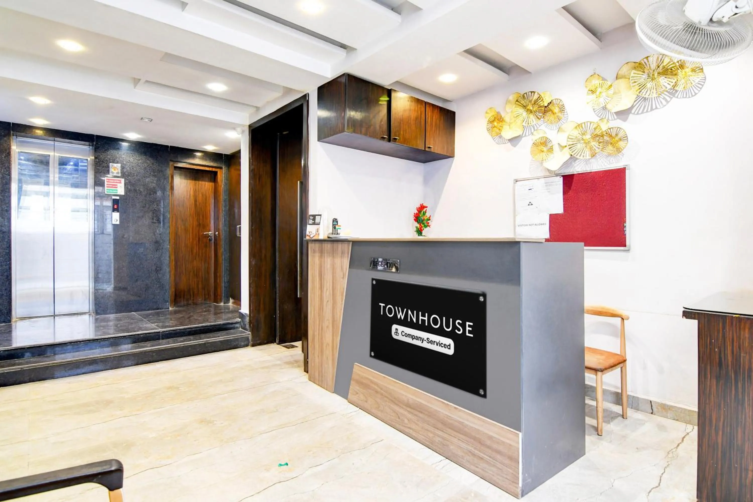 Lobby or reception in Super Townhouse New Town Formerly Krish Residency