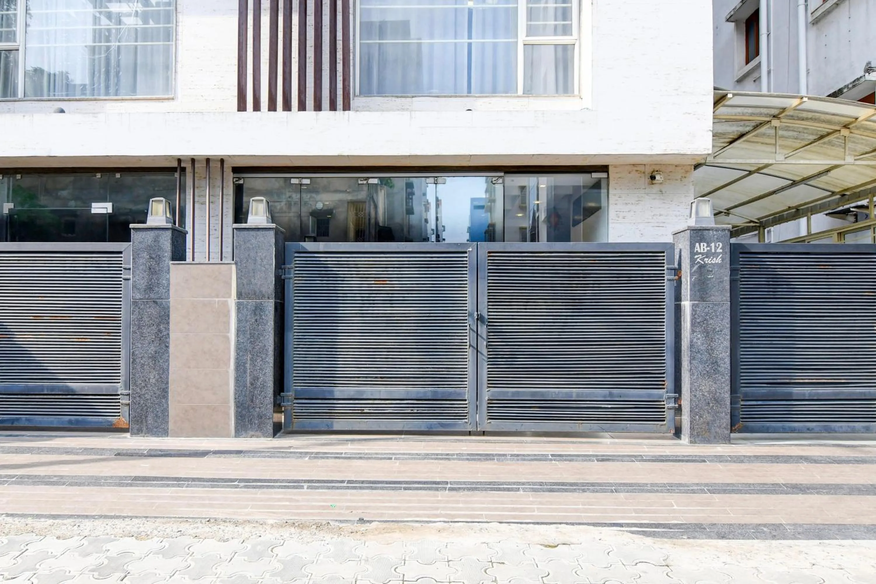 Facade/entrance in Super Townhouse New Town Formerly Krish Residency