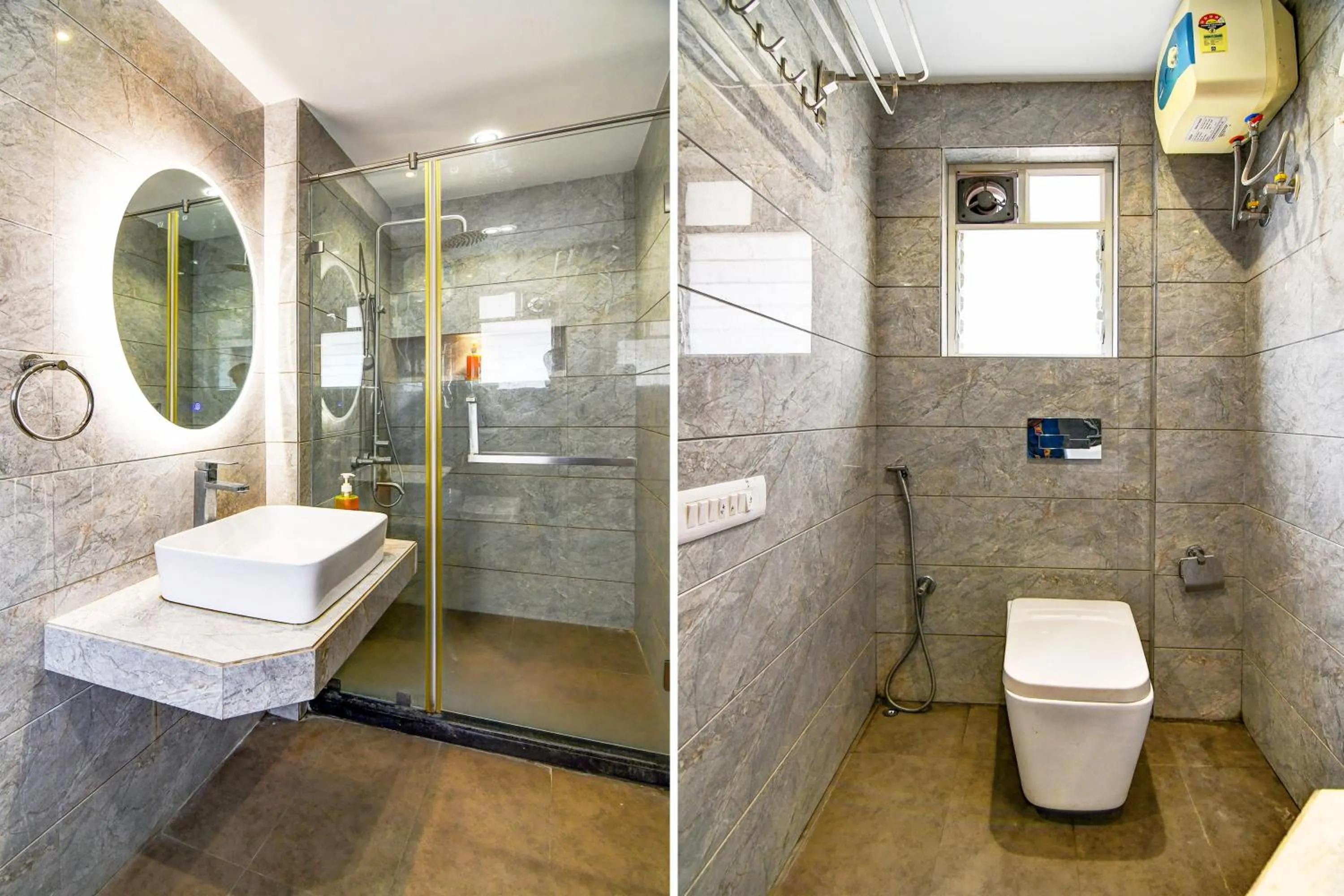 Bathroom in Super Townhouse New Town Formerly Krish Residency