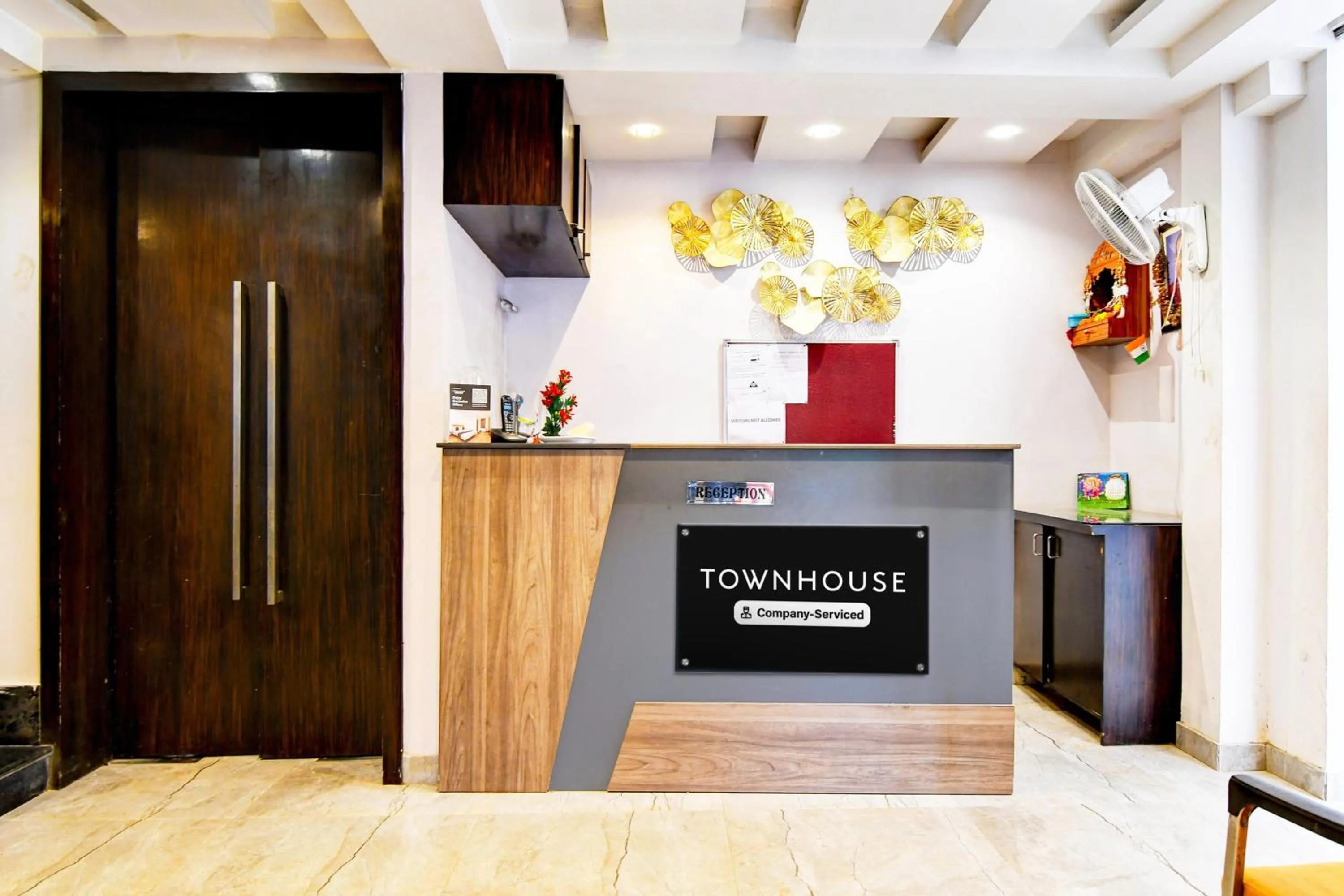Lobby or reception in Super Townhouse New Town Formerly Krish Residency