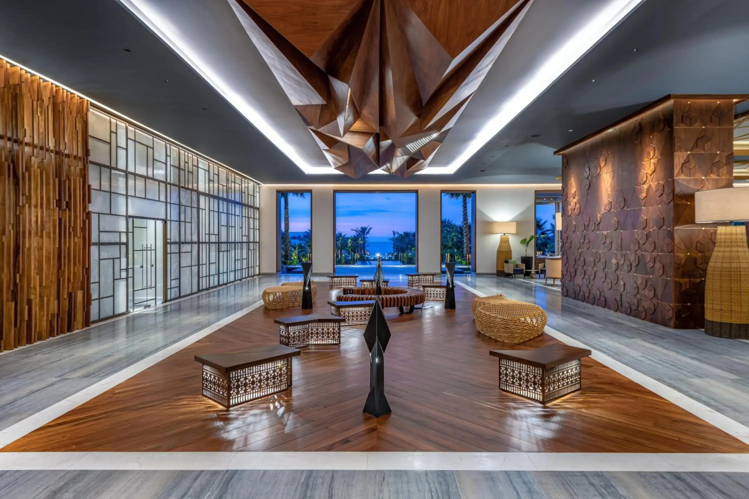 Lobby or reception in Conrad Punta de Mita Lobby or reception in Conrad Punta de Mita