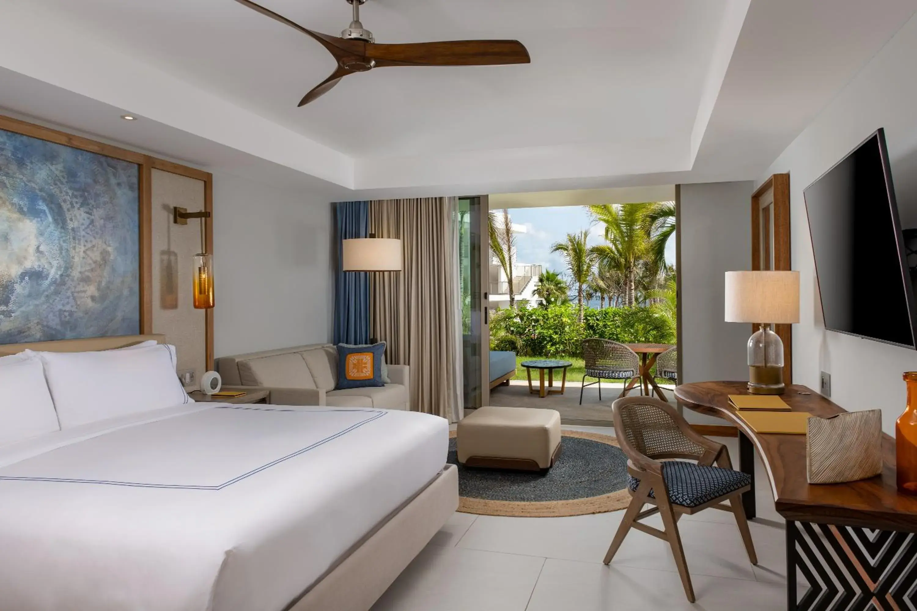 View (from property/room), Bed in Conrad Punta de Mita View (from property/room), Bed in Conrad Punta de Mita