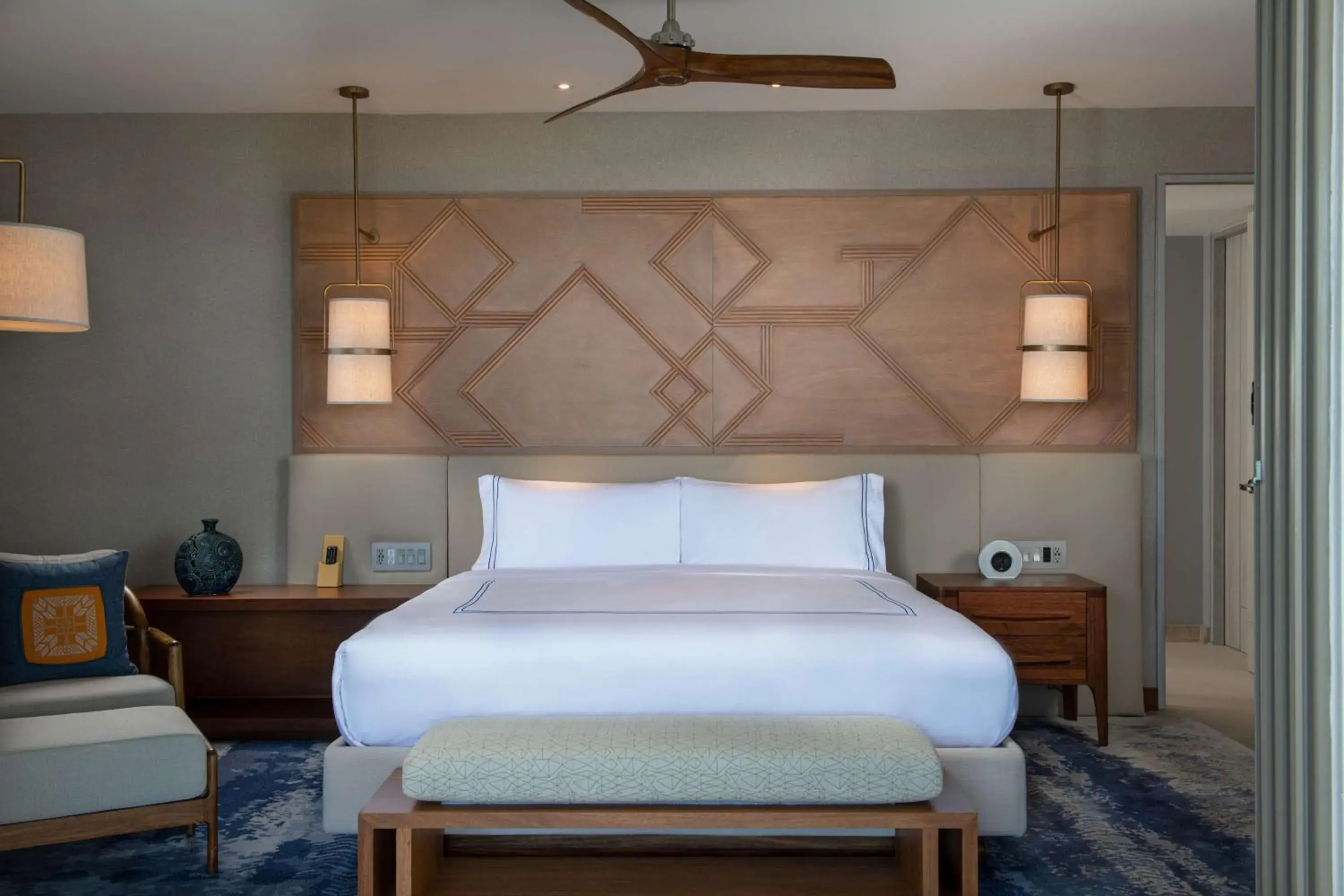 Bed in Conrad Punta de Mita Bed in Conrad Punta de Mita