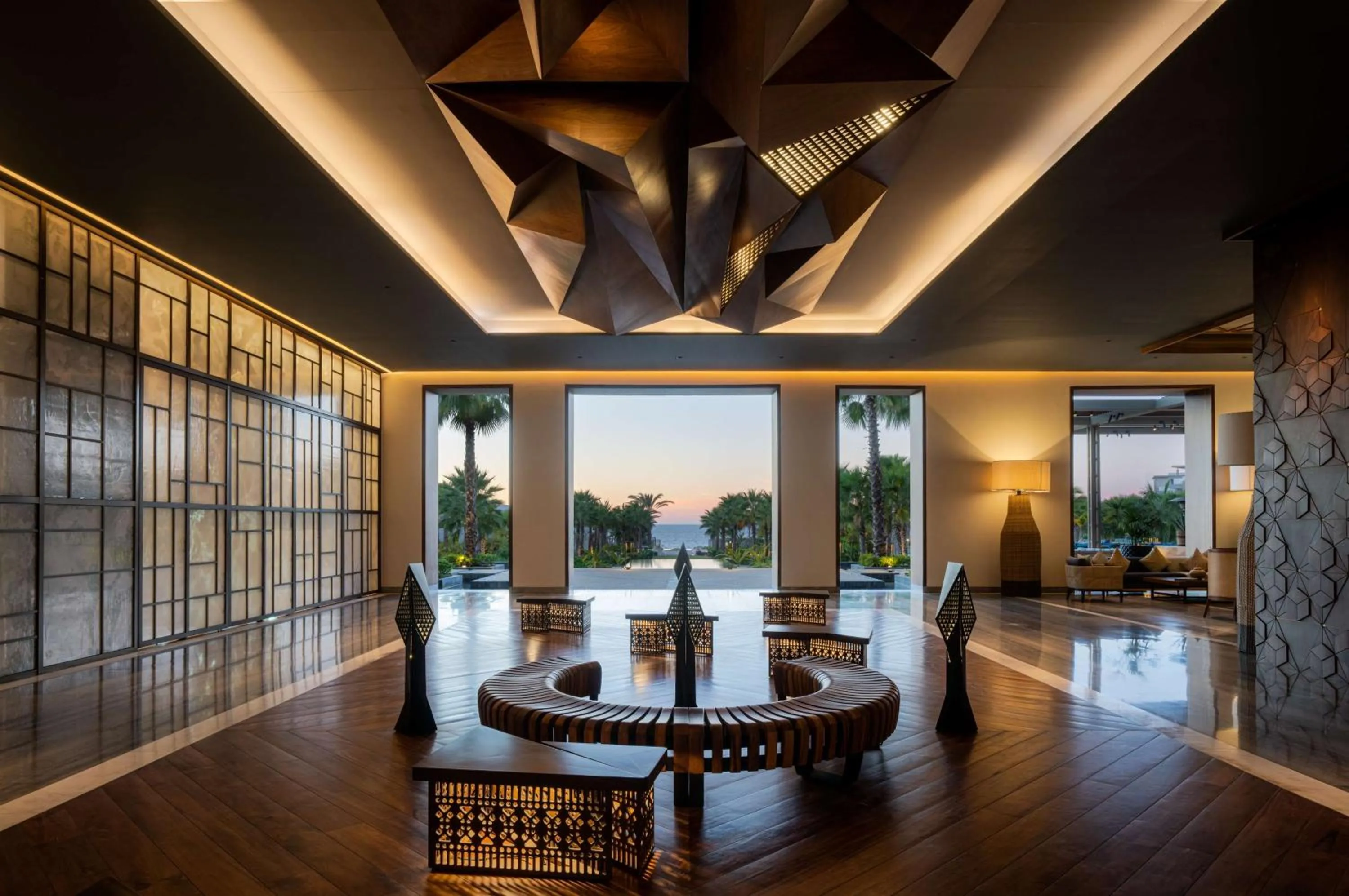 Lobby or reception in Conrad Punta de Mita