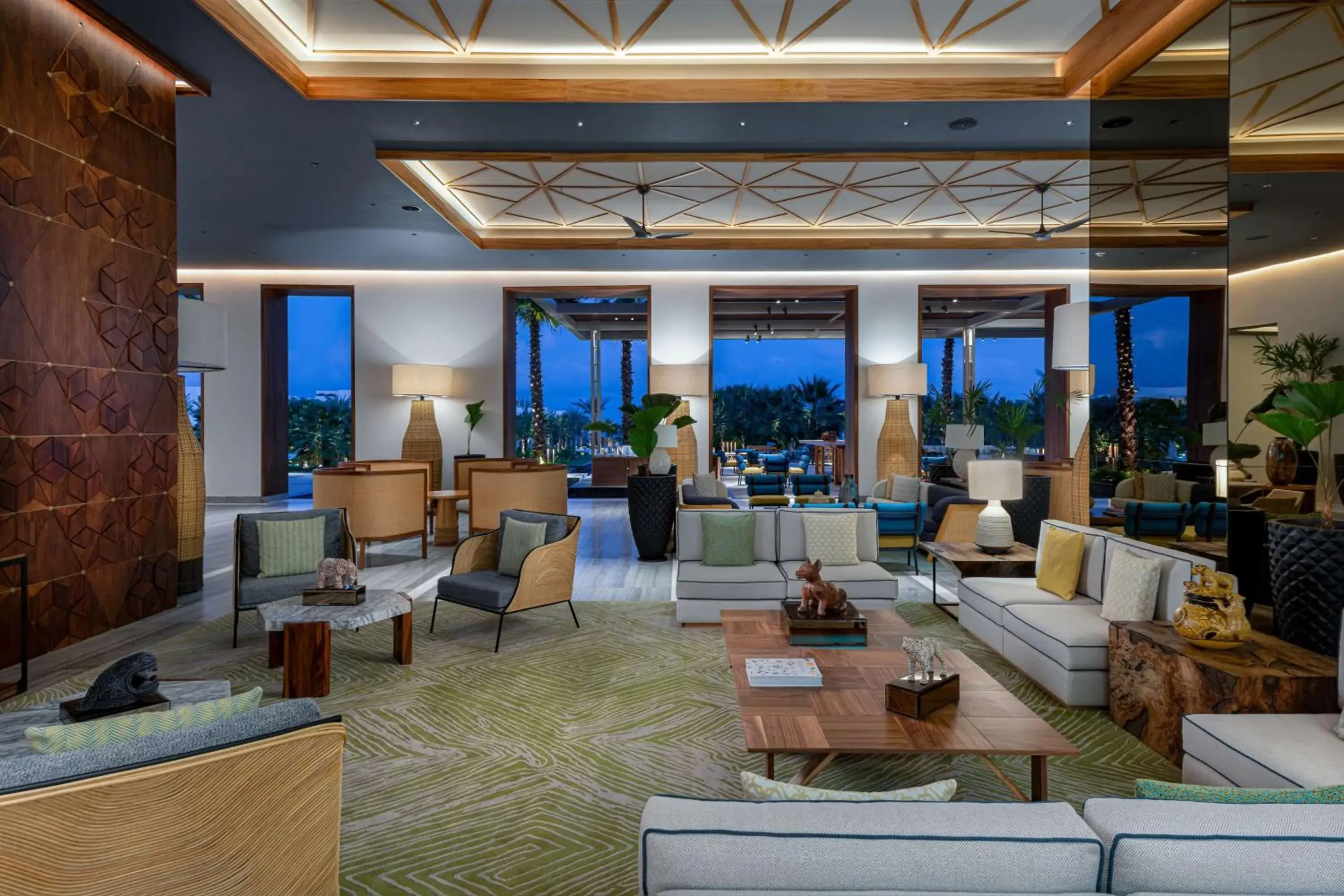 Lobby or reception in Conrad Punta de Mita Lobby or reception in Conrad Punta de Mita