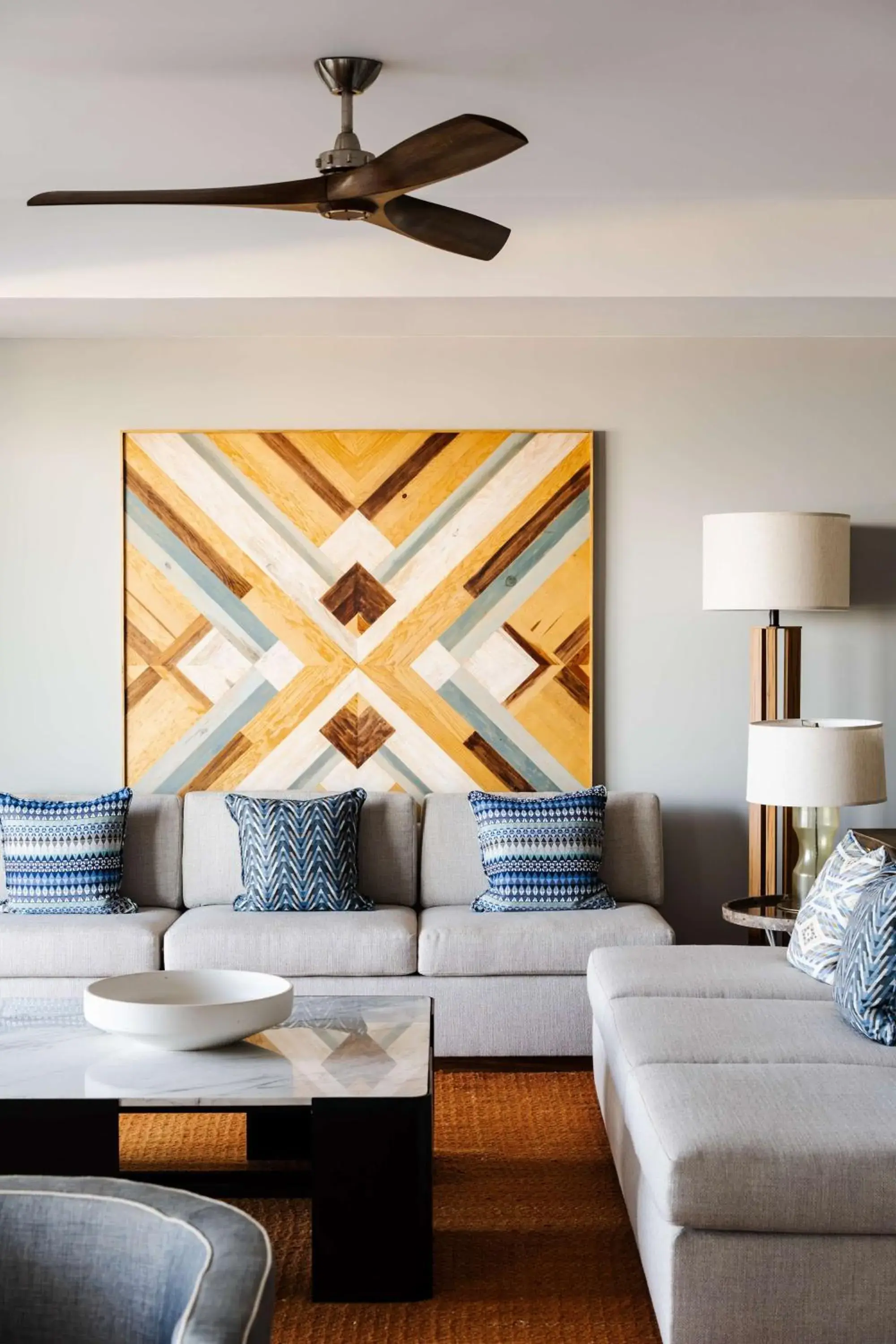 Living room in Conrad Punta de Mita Living room in Conrad Punta de Mita