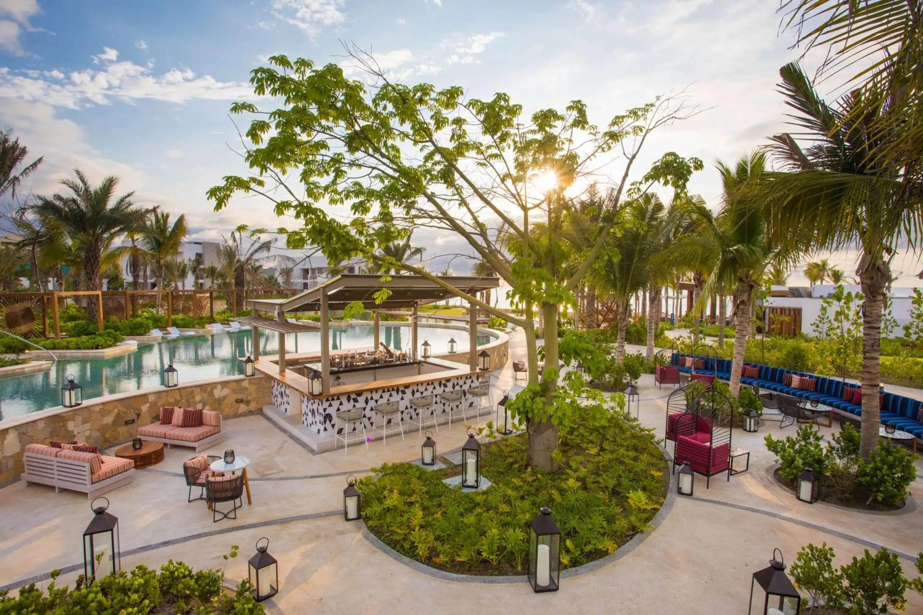 Lounge or bar in Conrad Punta de Mita Lounge or bar in Conrad Punta de Mita
