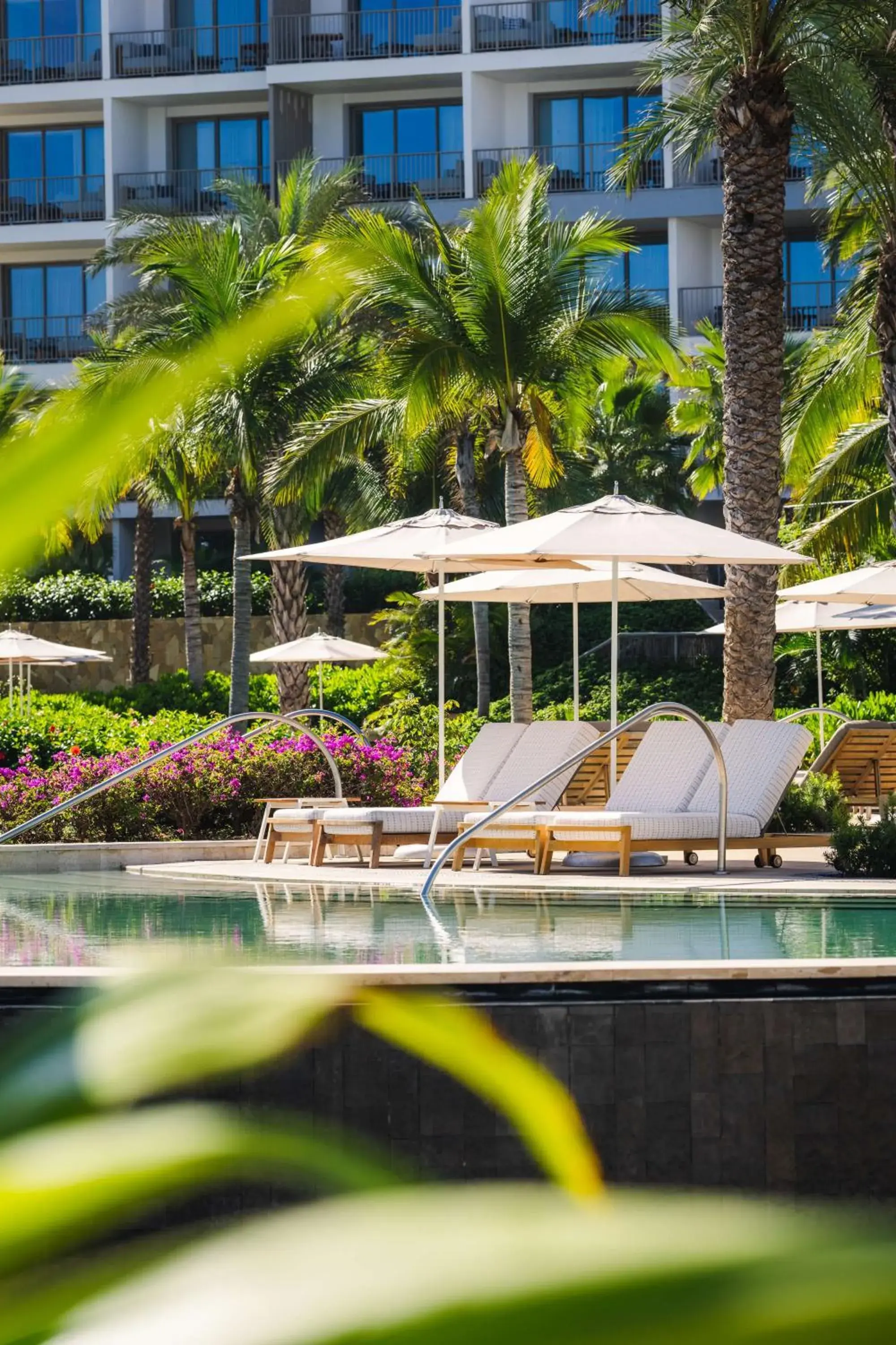 Pool view in Conrad Punta de Mita Pool view in Conrad Punta de Mita