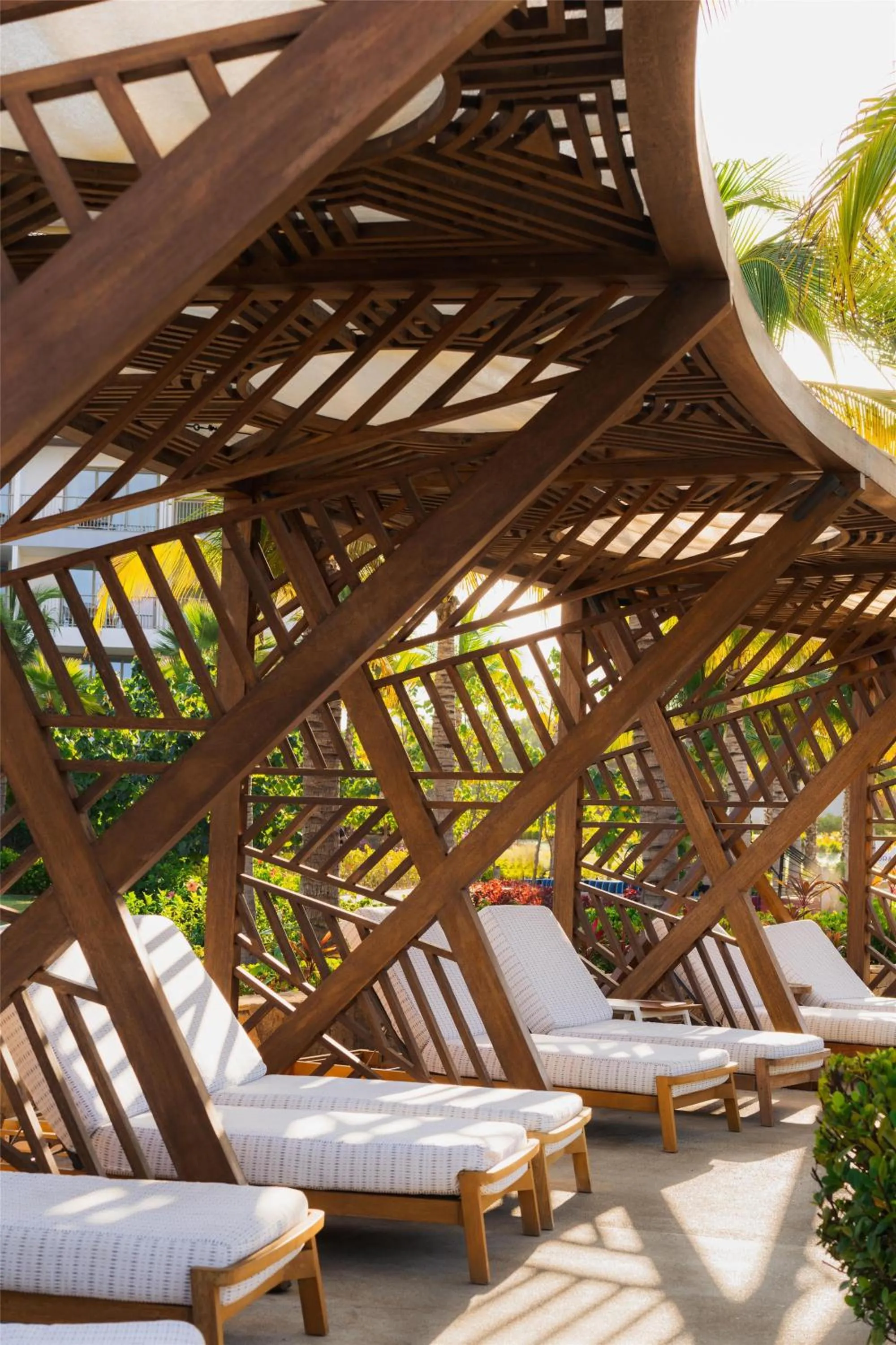 Pool view in Conrad Punta de Mita