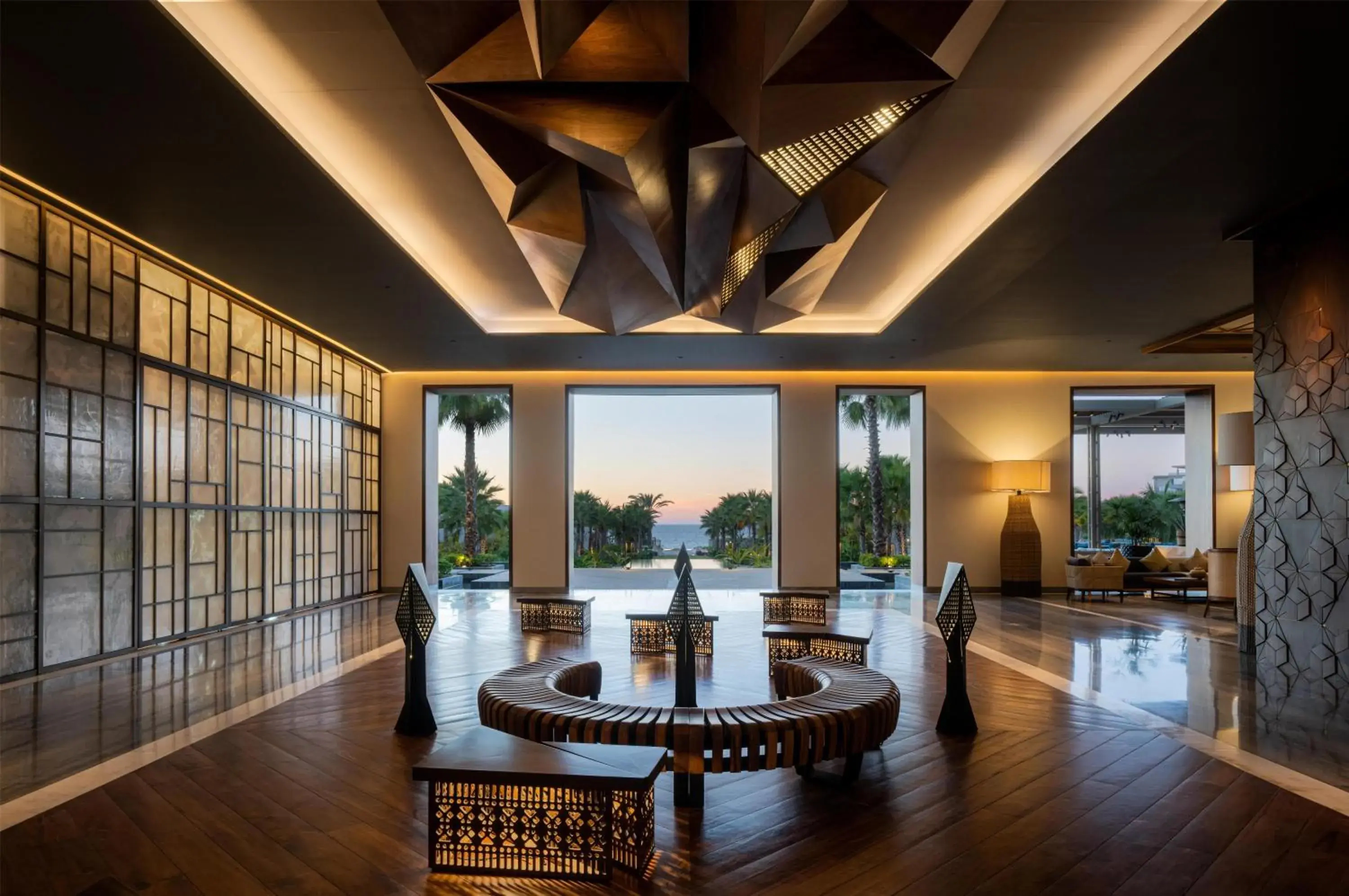 Lobby or reception in Conrad Punta de Mita Lobby or reception in Conrad Punta de Mita