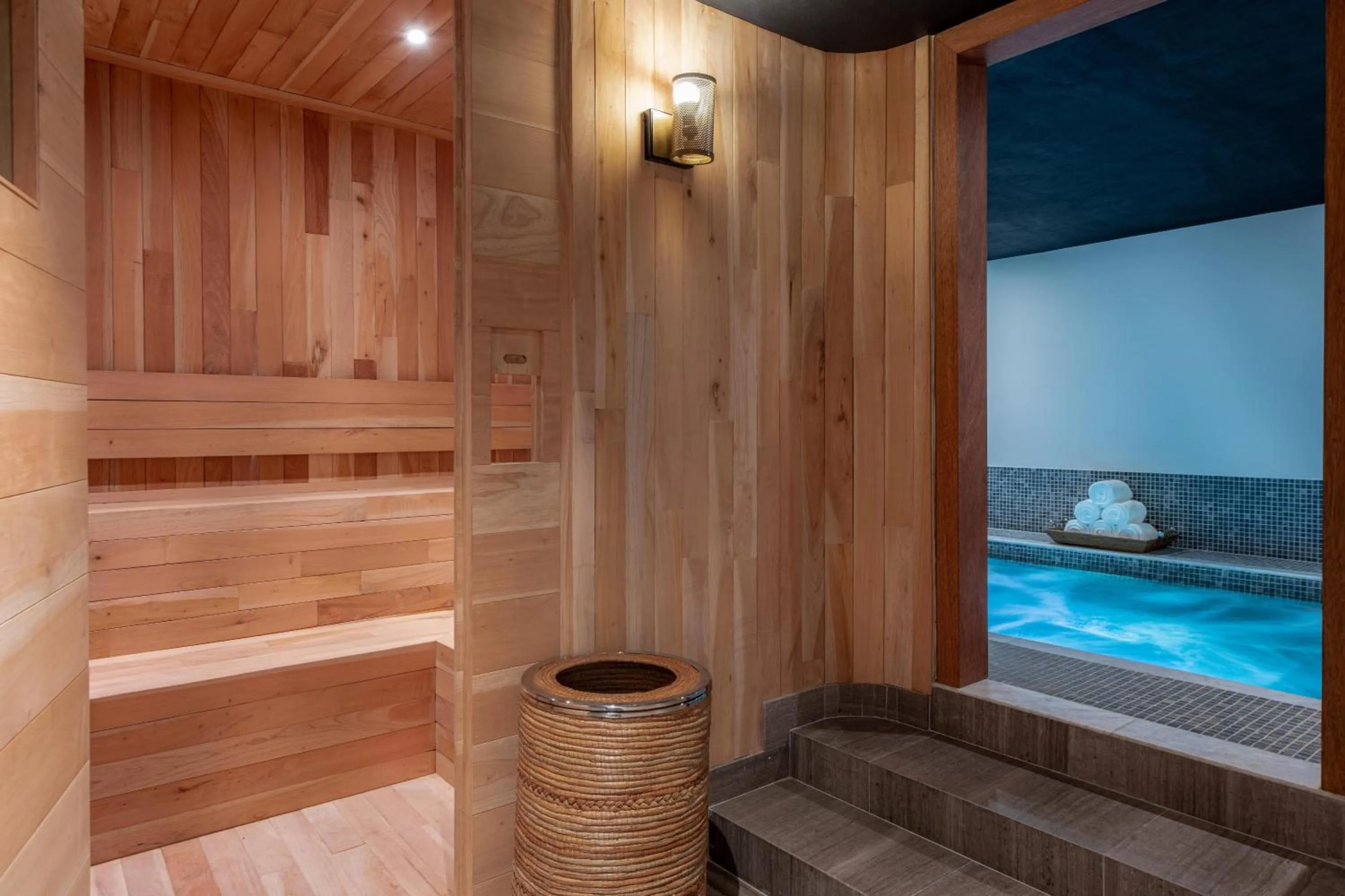 Pool view in Conrad Punta de Mita