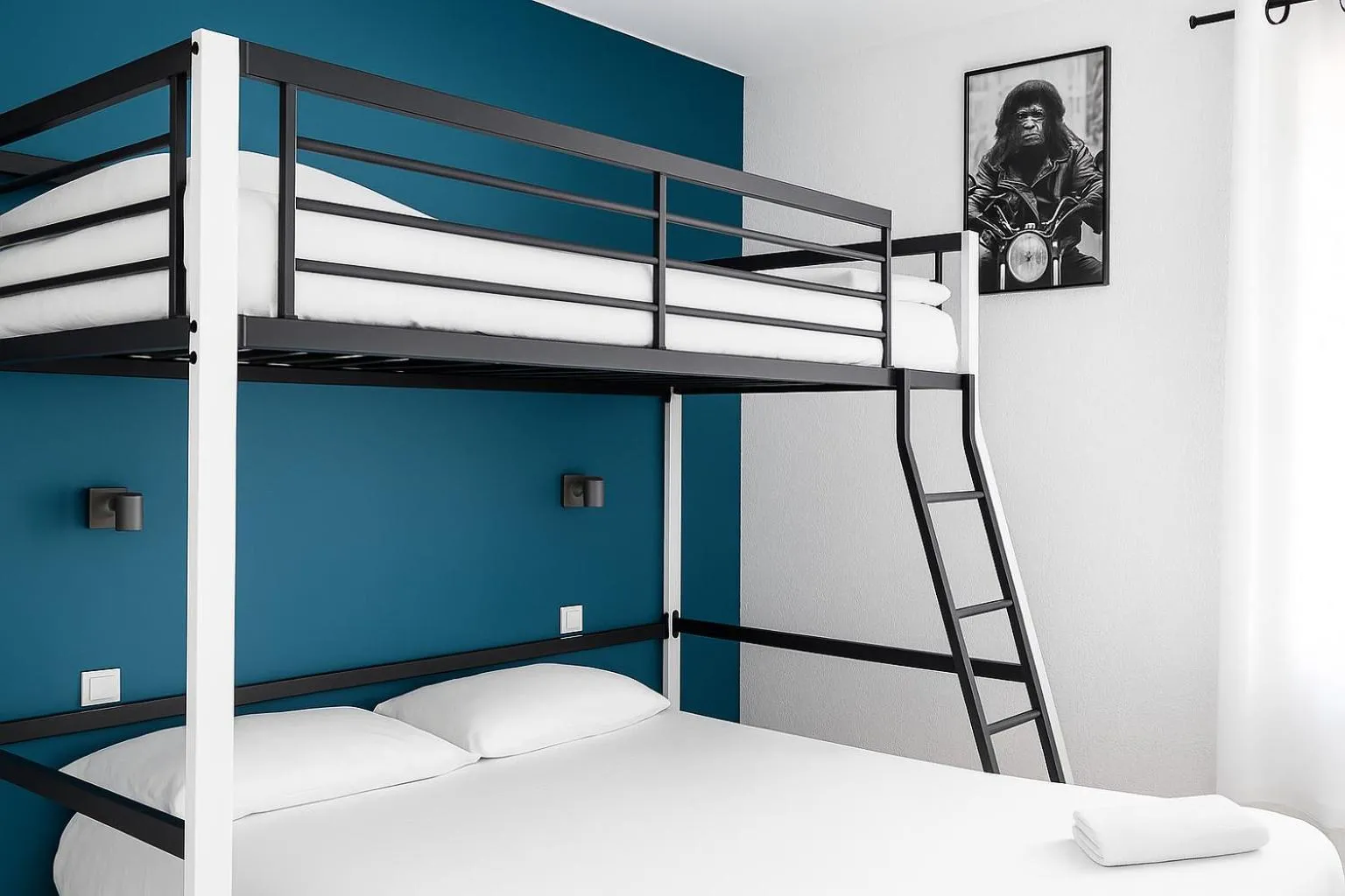 Bed in Brit Hotel Limoges Nord