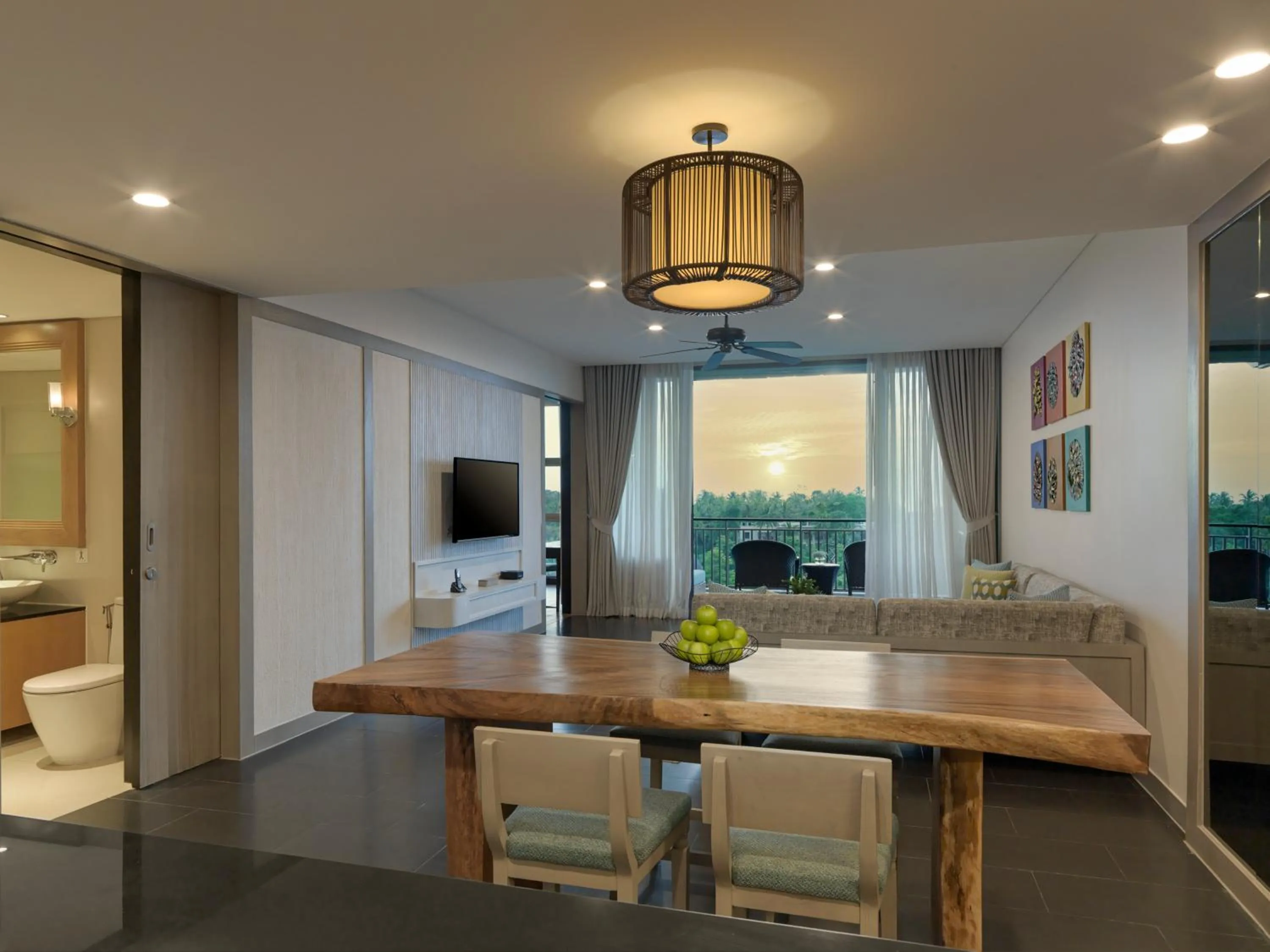 Living room in Avani Plus Mai Khao Phuket Suites