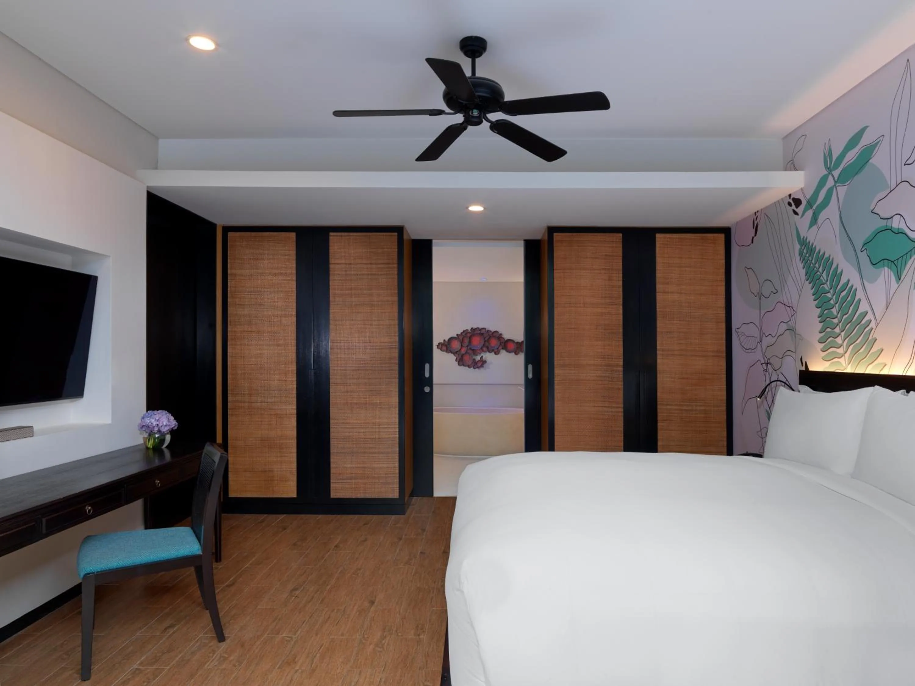 Bed in Avani Plus Mai Khao Phuket Suites