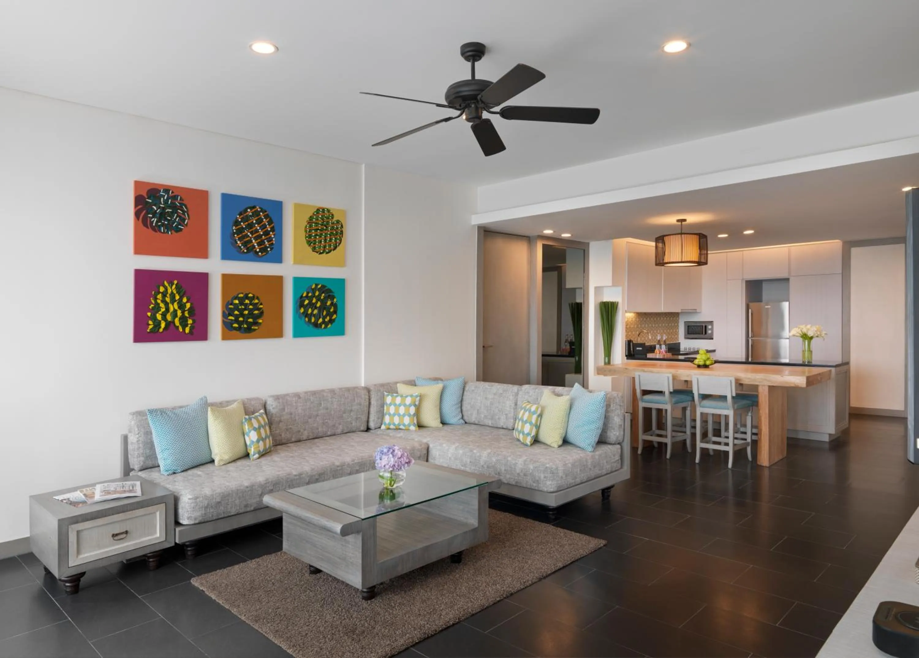 Living room in Avani Plus Mai Khao Phuket Suites