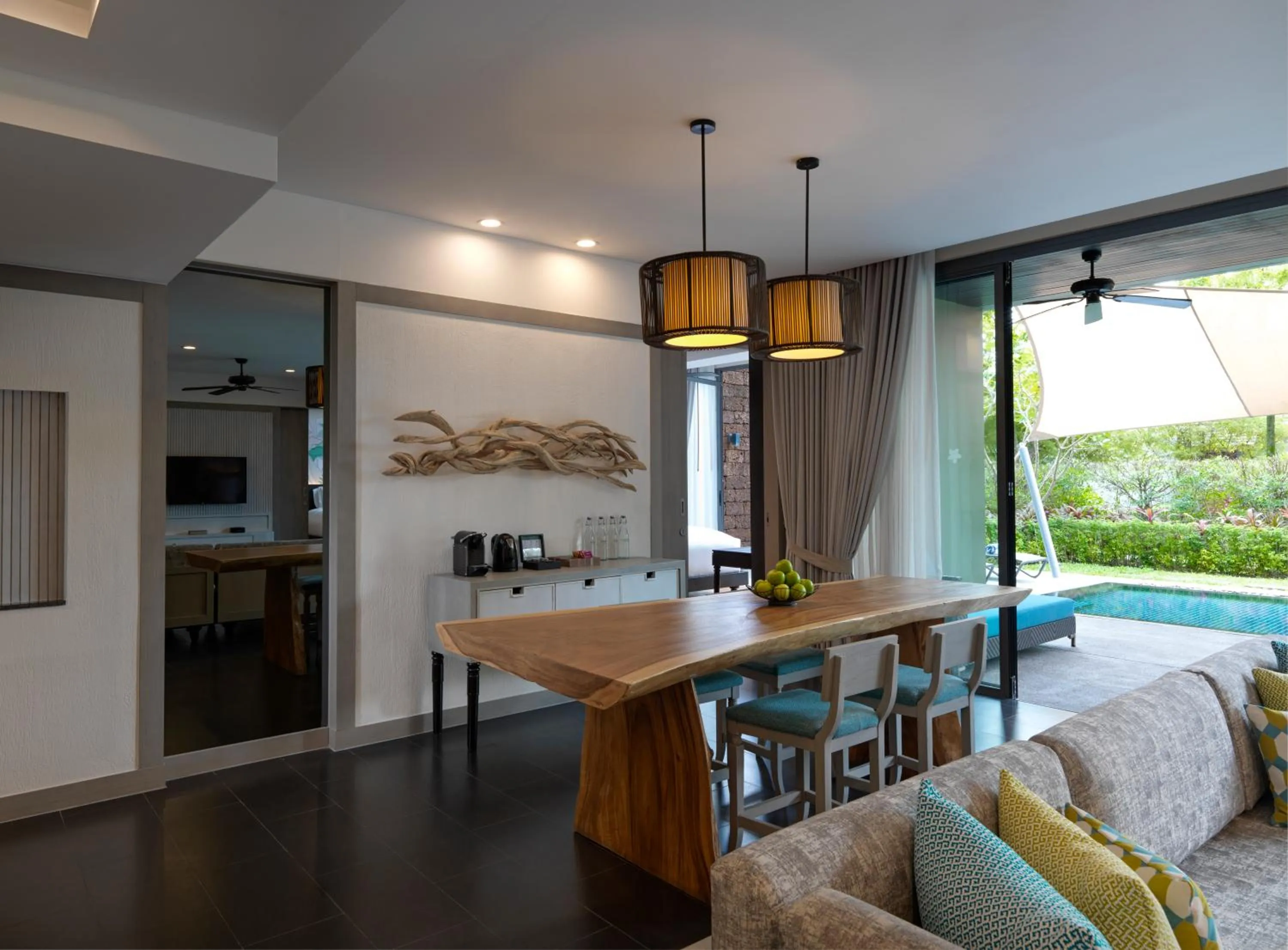 Living room in Avani Plus Mai Khao Phuket Suites