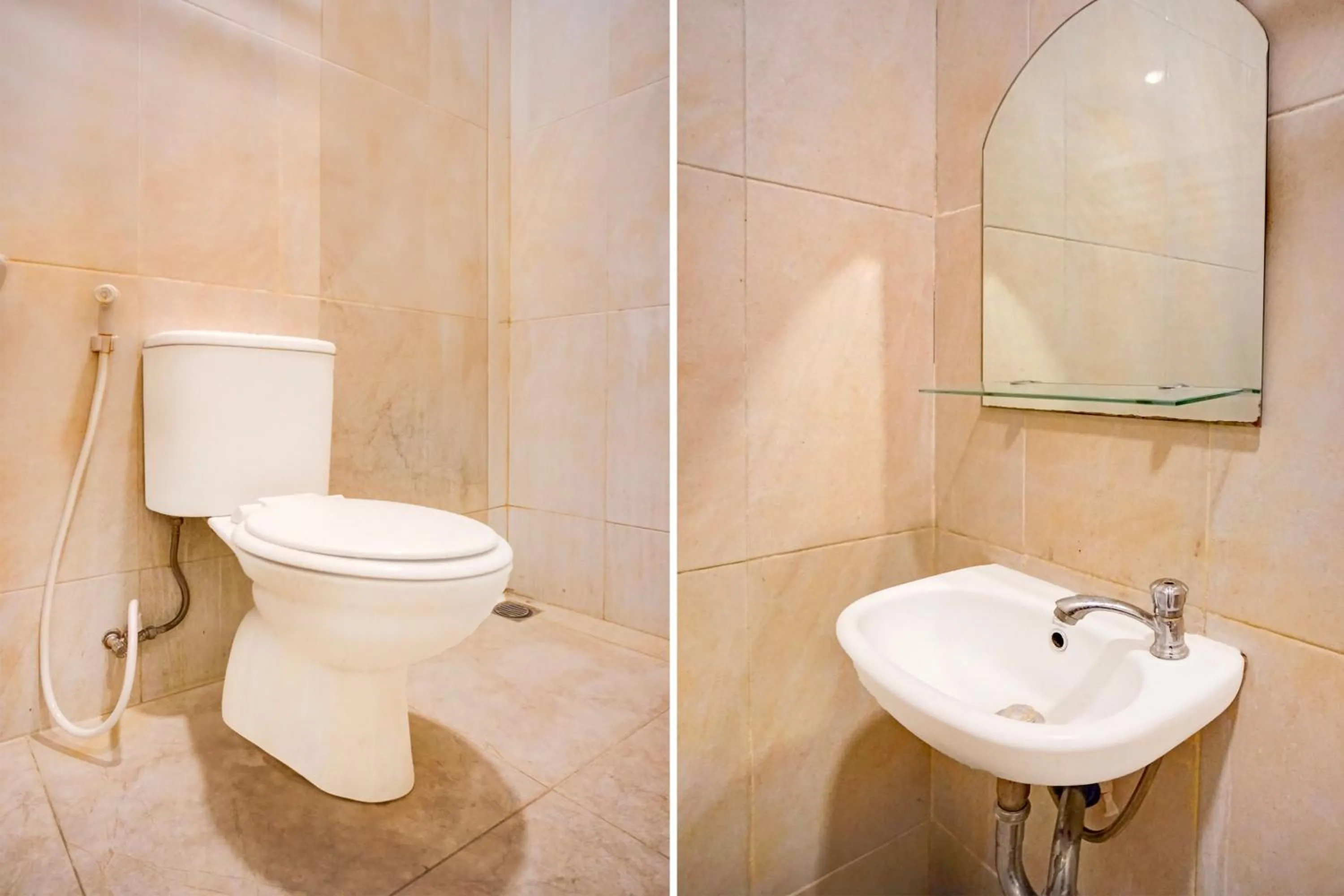 Bathroom in Hotel O Medan City Near Sun Plaza Formerly Residence Anugrah