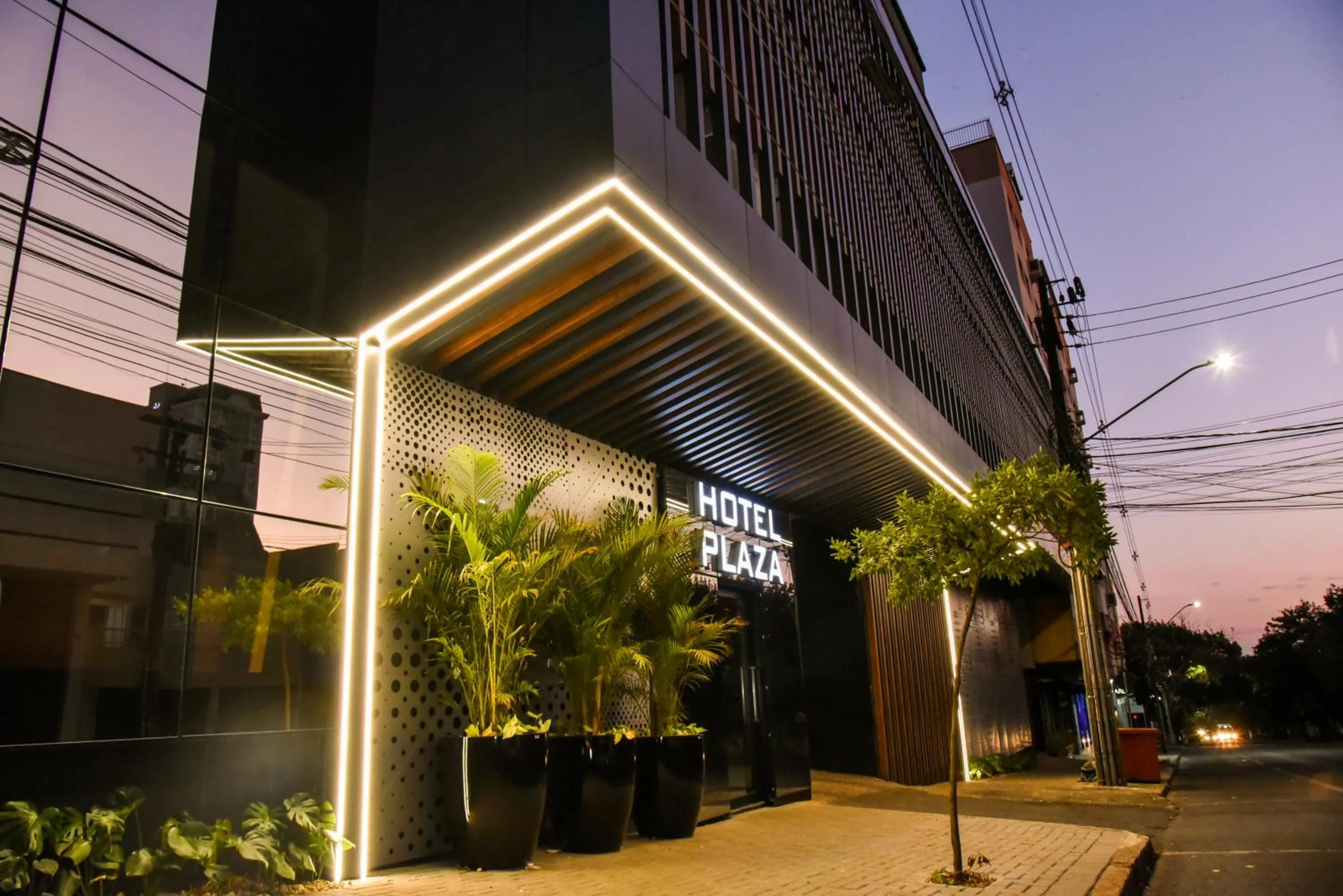 Facade/entrance in Hotel Plaza Cascavel