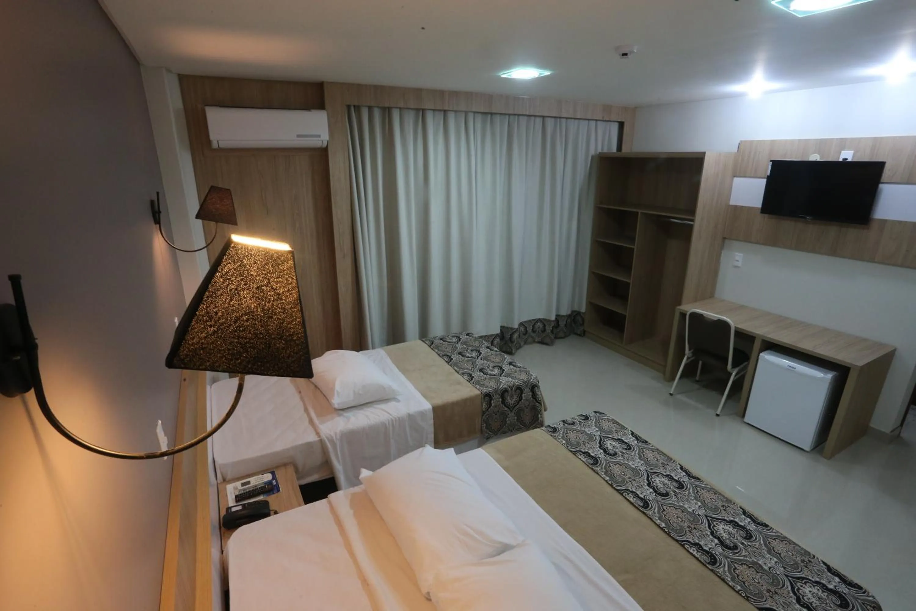 Bedroom, Bed in Hotel Plaza Cascavel