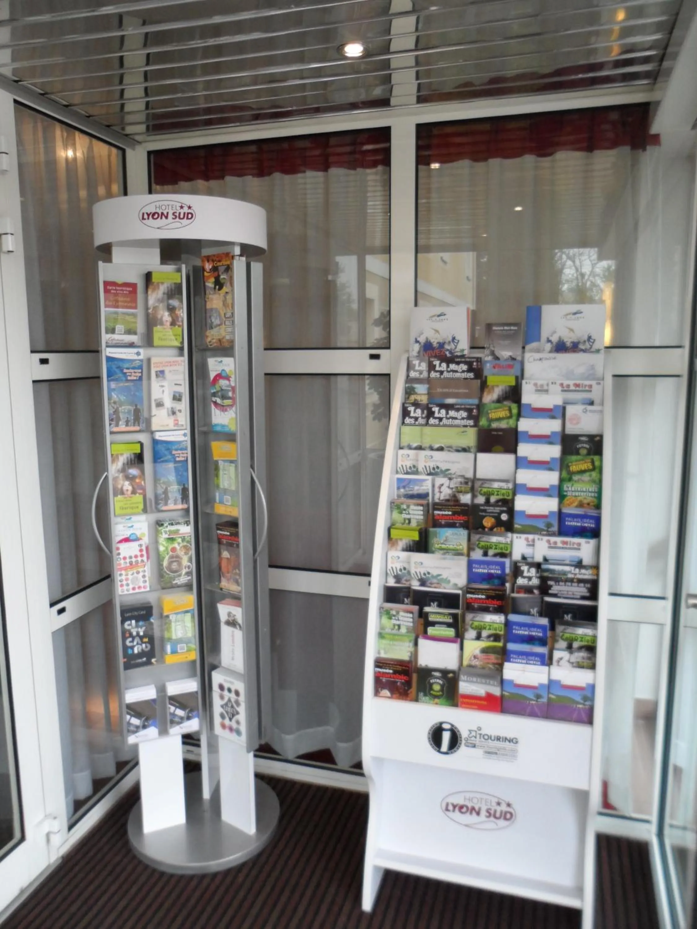 Library in Hotel Lyon Sud, Pierre Benite, St Genis Laval