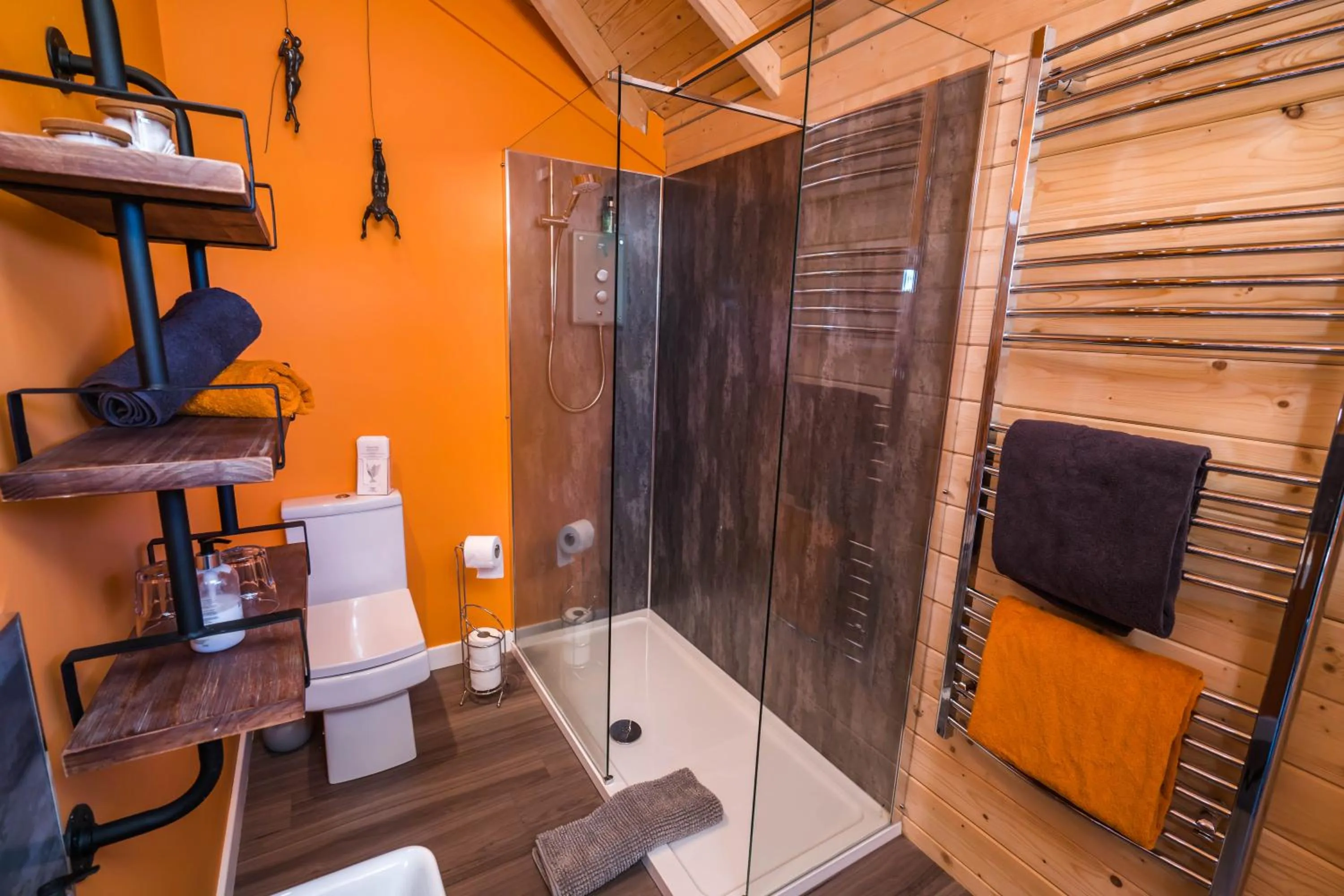 Bathroom in Dunroamin Lodges
