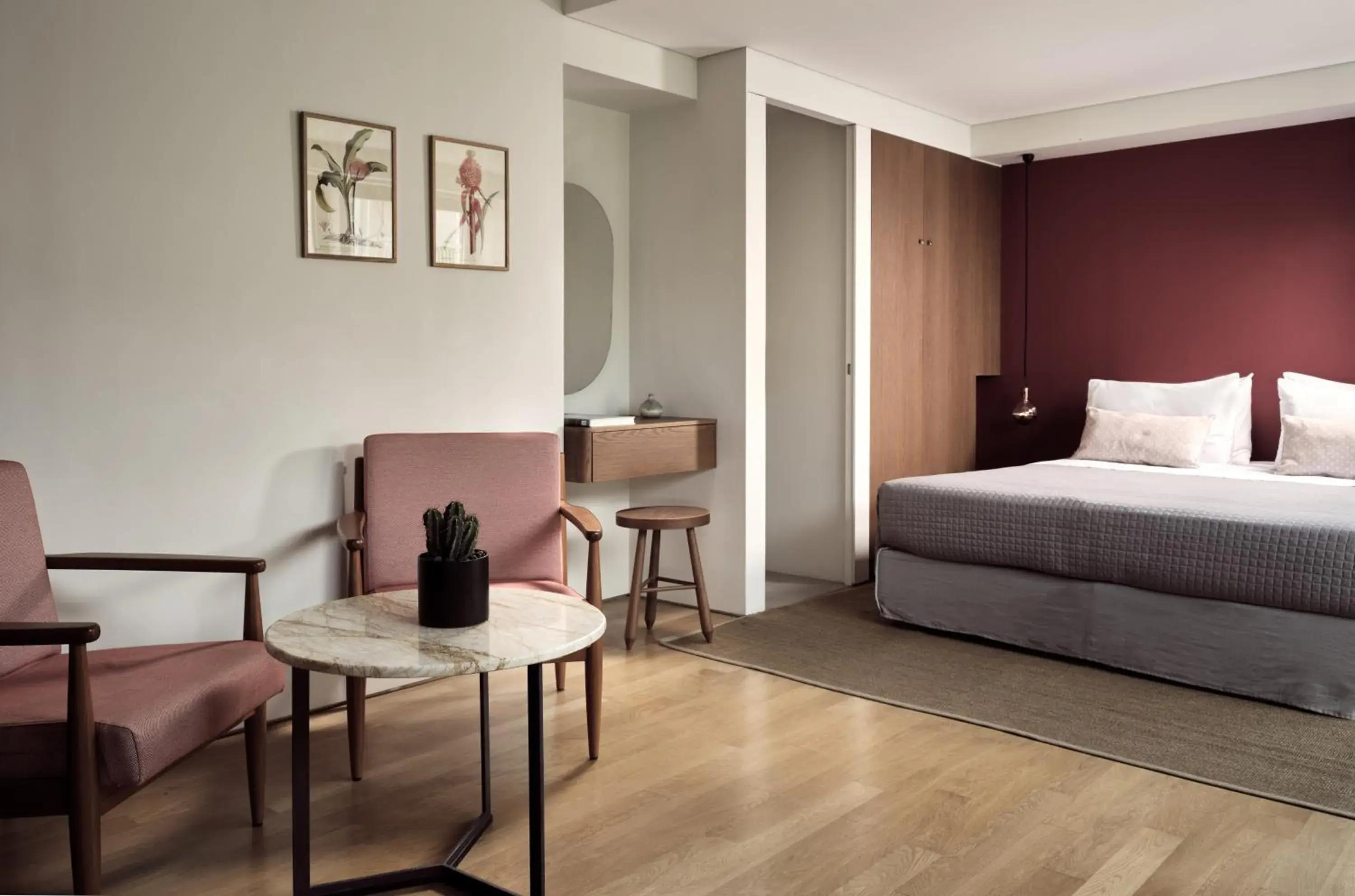 Bed in Urban Stripes Athens Bed in Urban Stripes Athens