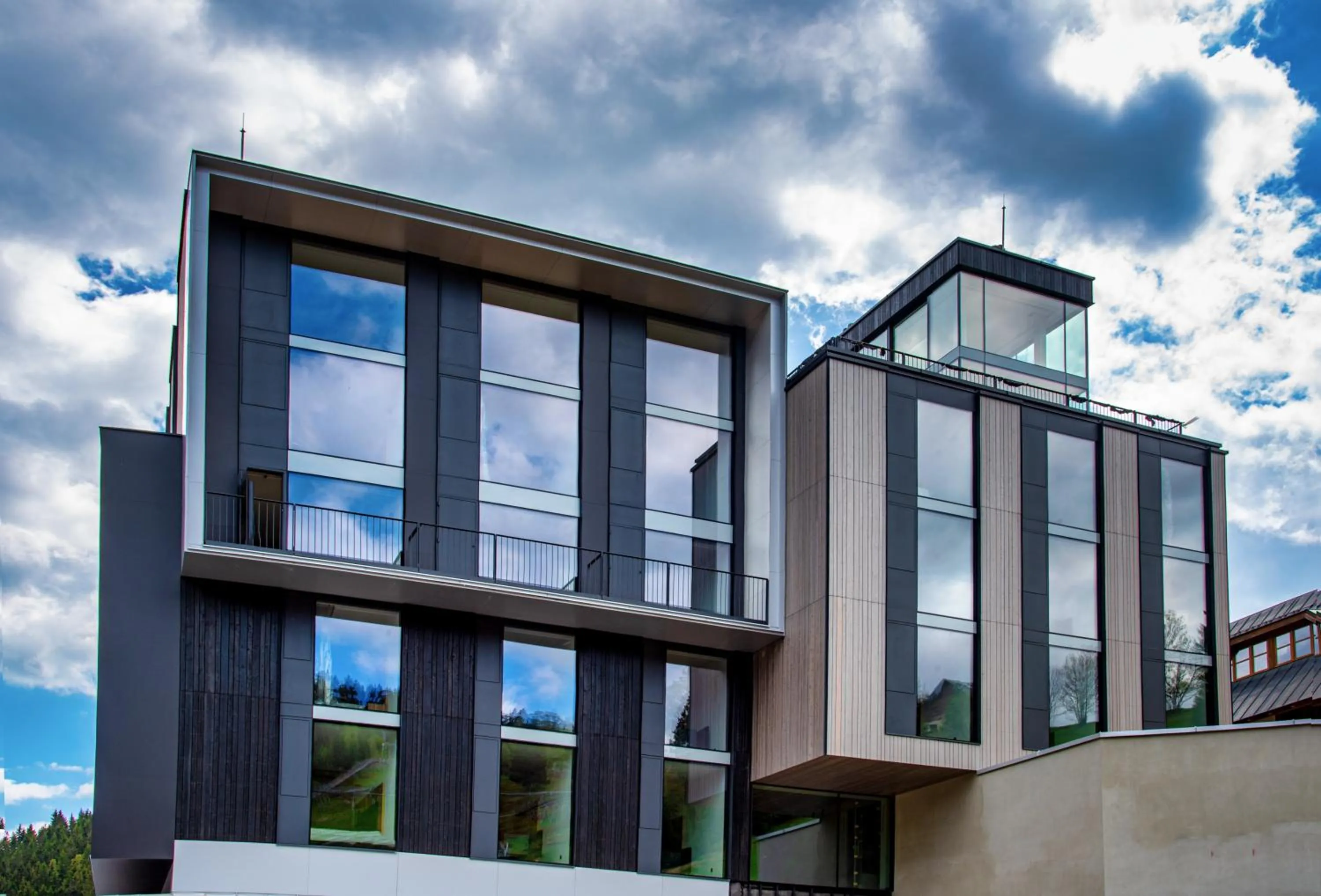 Property building in Grand Hotel Hradec