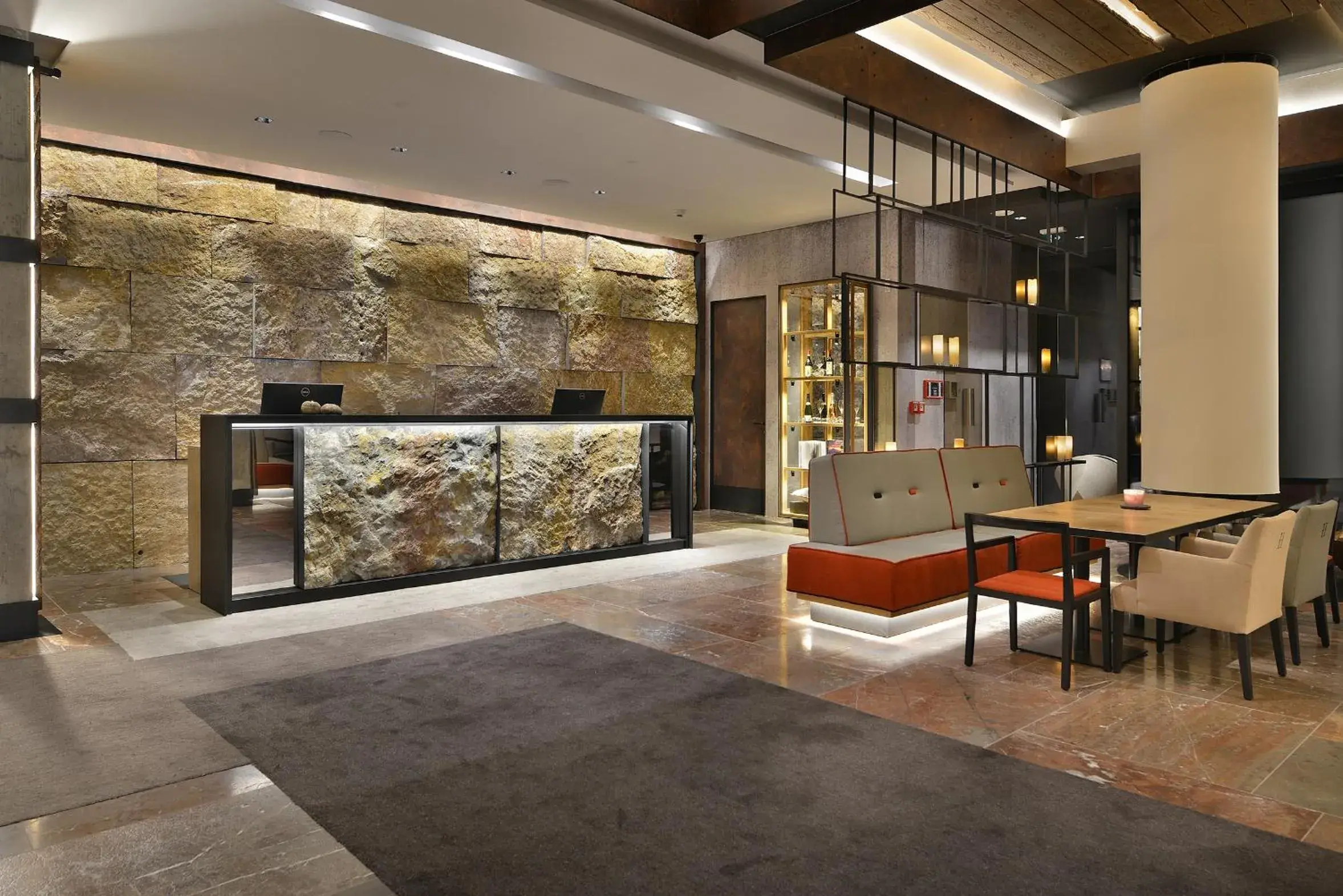 Lobby or reception in Grand Hotel Hradec Lobby or reception in Grand Hotel Hradec