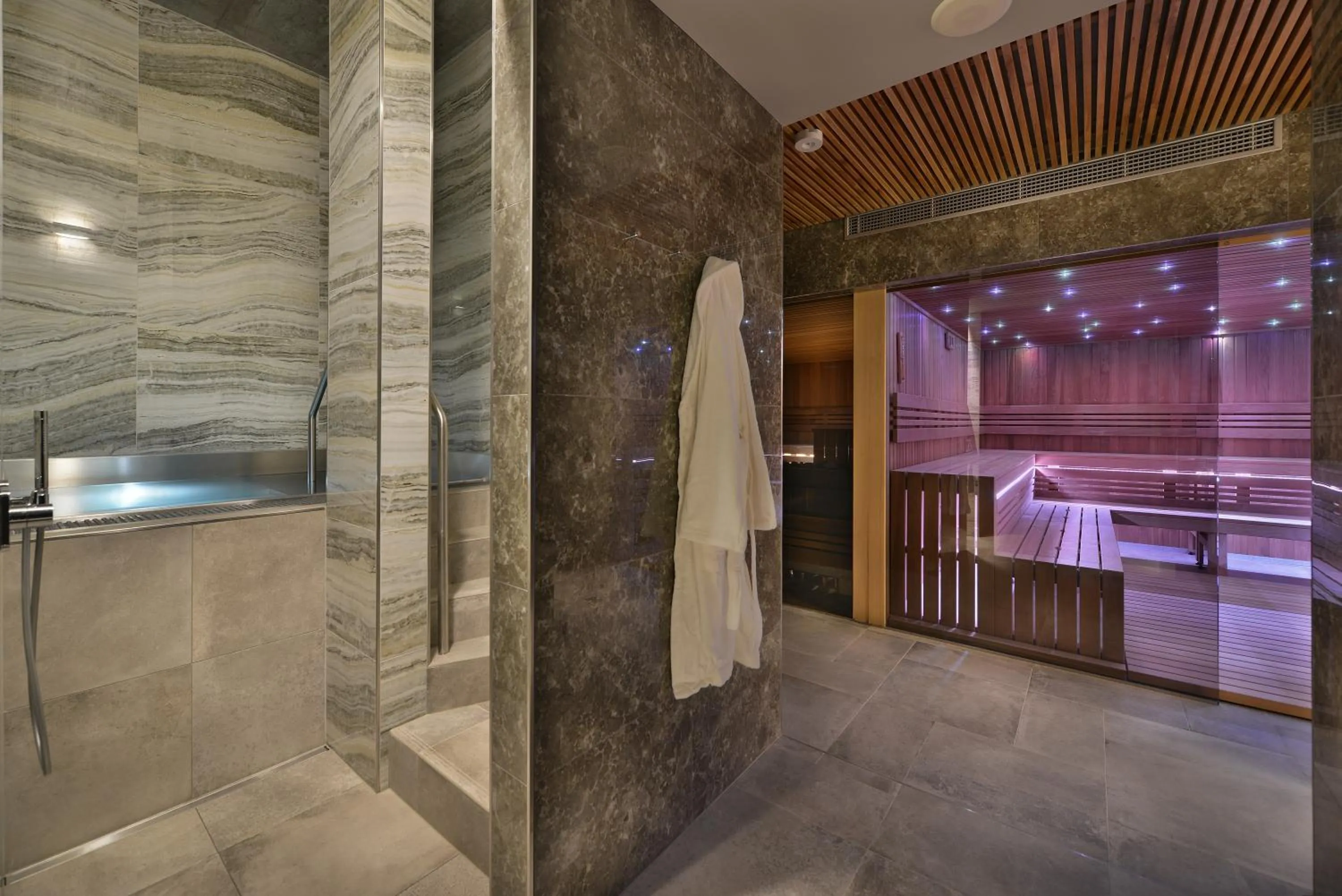 Sauna in Grand Hotel Hradec